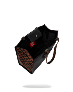 Image of Унисекс Чанта SPRAYGROUND DOSE OF CHECK DEUX TORTUGA TOTE