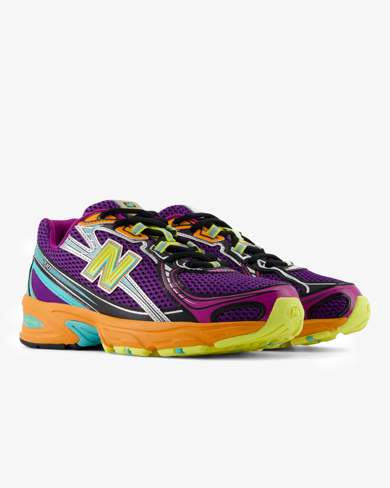 New Balance 740 маратонки Балистик спорт лилаво с оранжево