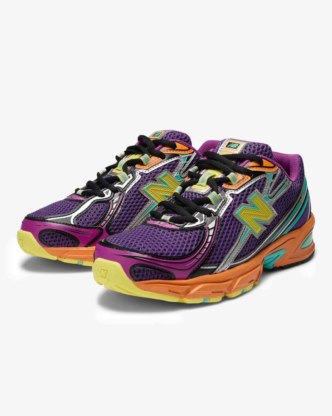 New Balance 740 маратонки Балистик спорт лилаво с оранжево
