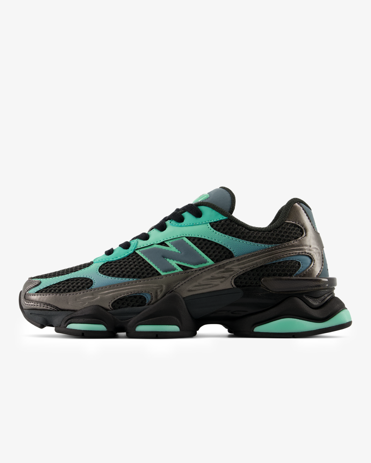 Image of Унисекс Маратонки NEW BALANCE 9060R – DEEP END / BLACK METALLIC – изглед 1