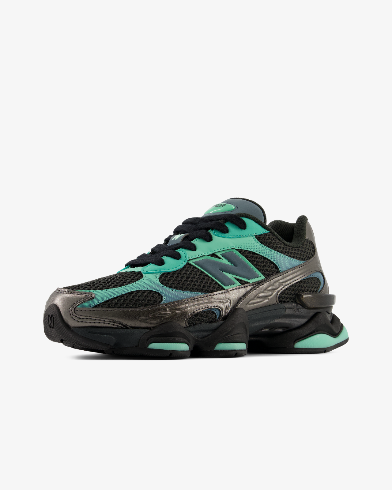Image of Унисекс Маратонки NEW BALANCE 9060R – DEEP END / BLACK METALLIC – изглед 3
