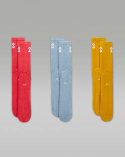Image of Унисекс Чорапи NIKE U J ESSENTIAL CREW 3PR -  144 - Ballistic-sport