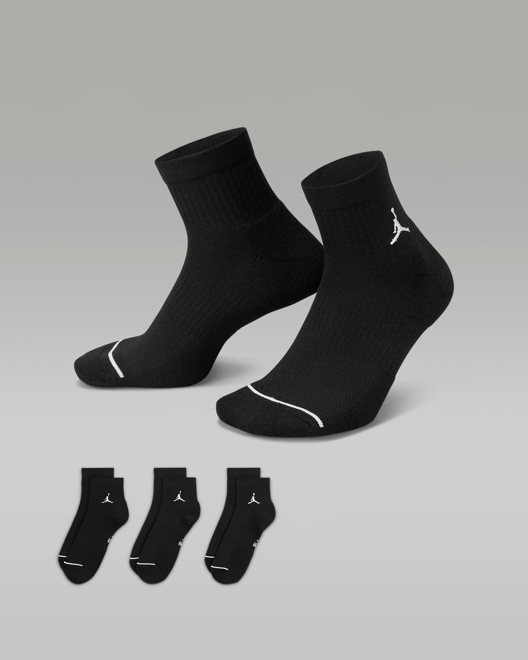 Унисекс Чорапи NIKE U J EVERYDAY CUSH POLY ANKLE 3PR - 144 - Ballistic-sport