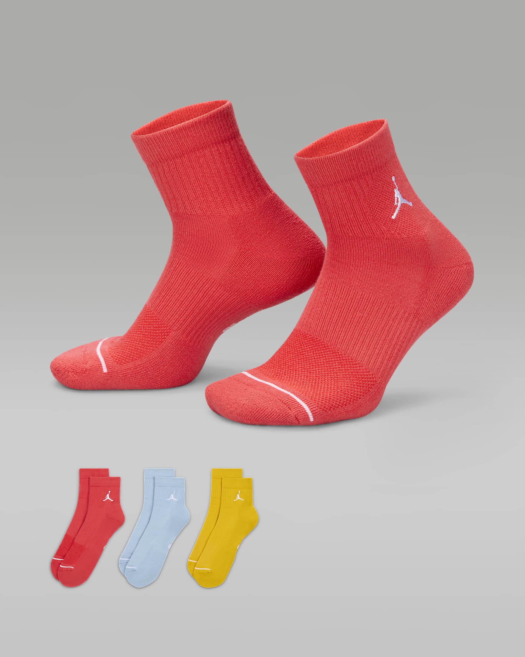 Унисекс Чорапи NIKE U J EVERYDAY CUSH POLY ANKLE 3PR - 144 - Ballistic-sport