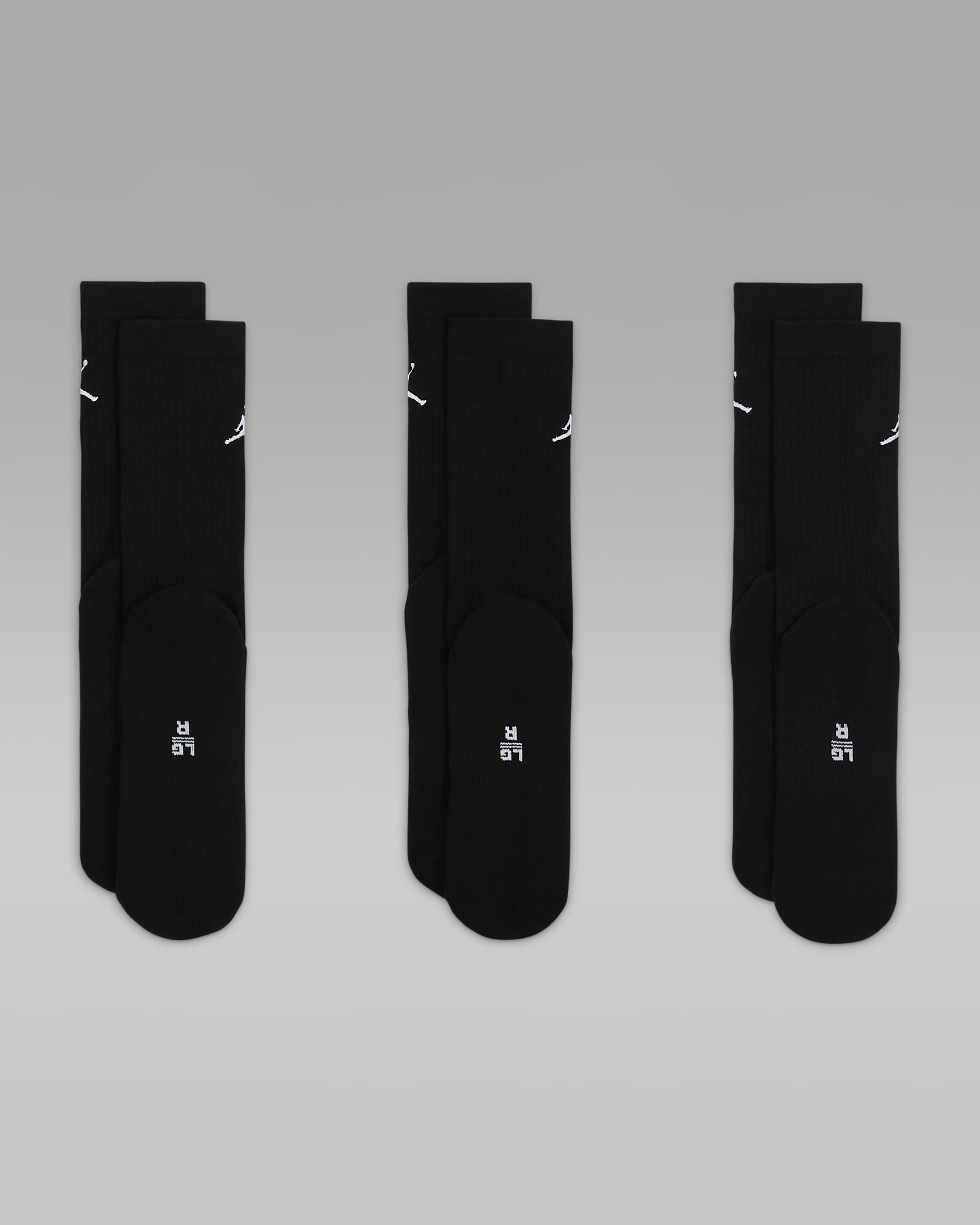 Image of Унисекс Чорапи NIKE U J EVERYDAY CUSH POLY CREW 3PR -  144 - Ballistic-sport