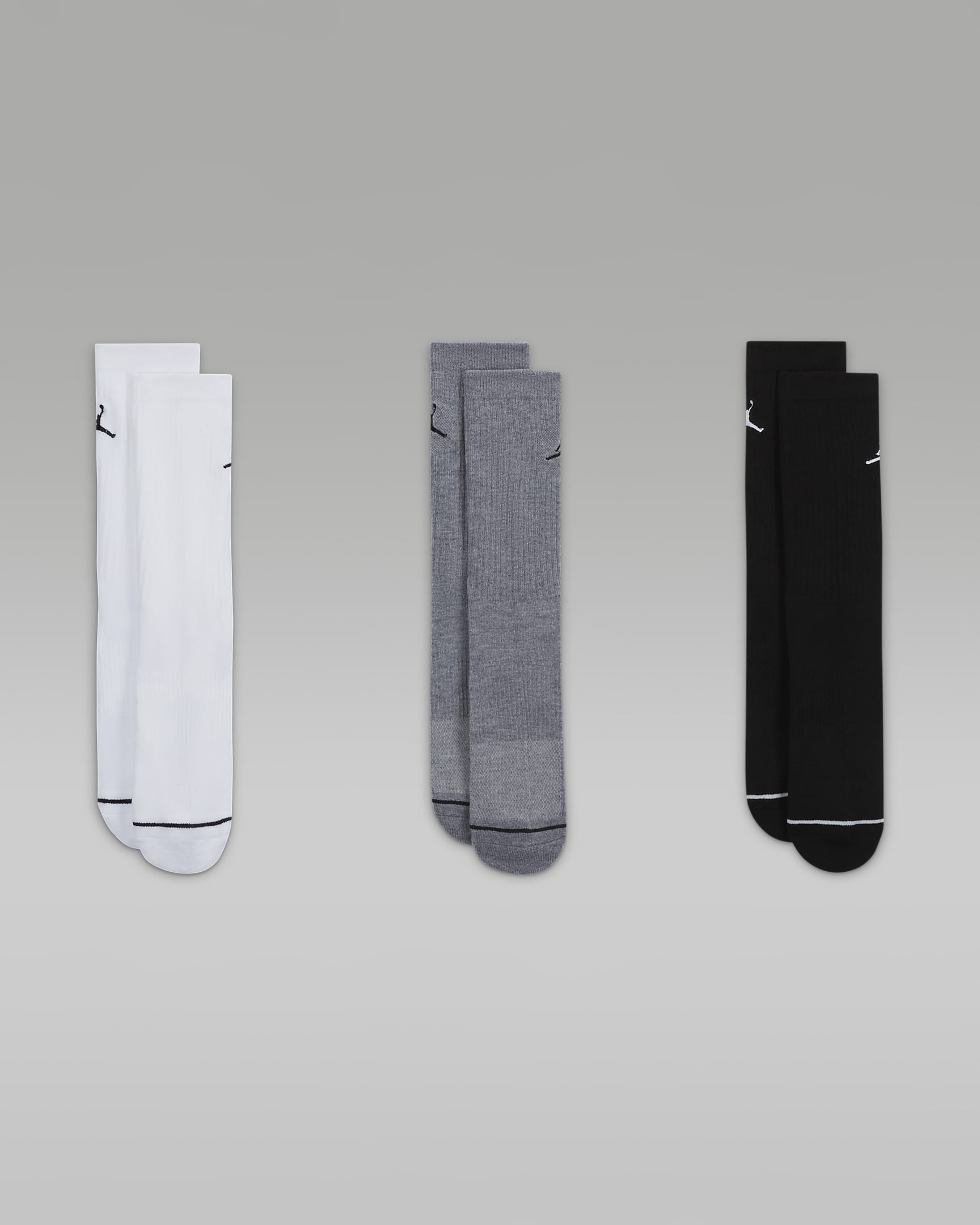 Image of Унисекс Чорапи NIKE U J EVERYDAY CUSH POLY CREW 3PR -  144 - Ballistic-sport