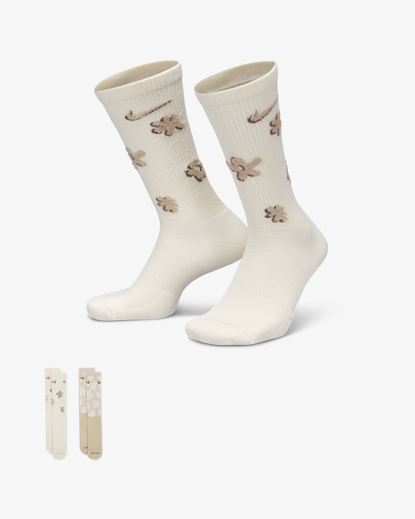 Image of Унисекс Чорапи NIKE U NK EVERYDAY PLUS CUSH CREW 2 PR - 144 - Ballistic-sport