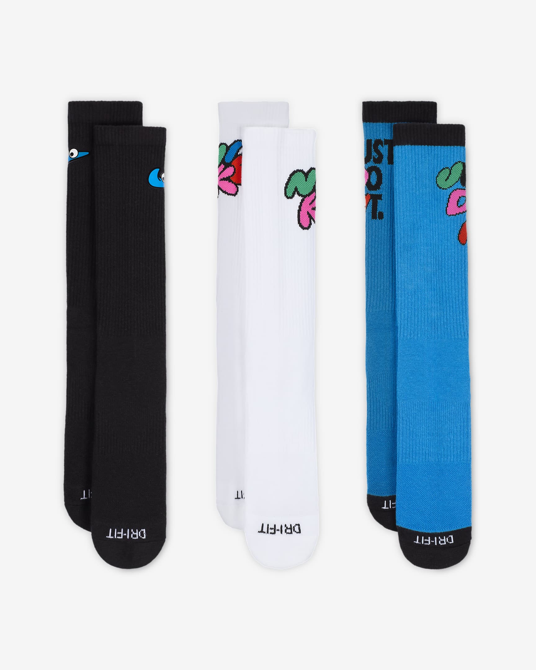 Унисекс Чорапи NIKE U NK ED CSH CREW 3PR-144 SWSHY
