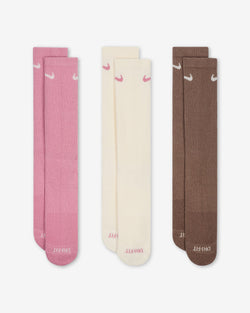 Image of Unisex Socks NIKE U NK EVERYDAY PLUS CUSH CREW 3PR - 132
