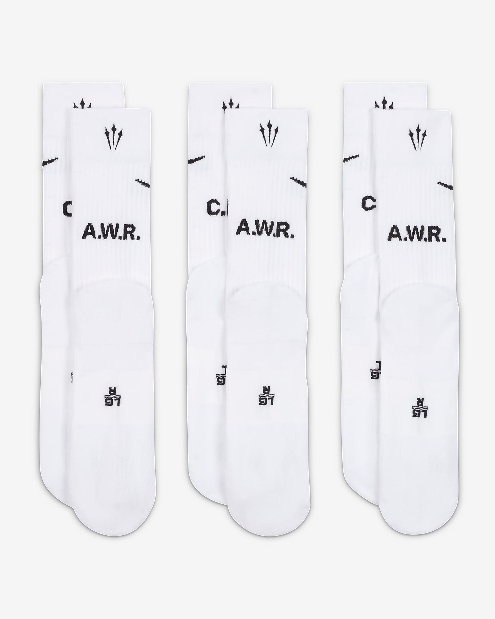 Унисекс Чорапи NIKE U SNKR SOX CREW 3PR - NRG AU - Ballistic-sport