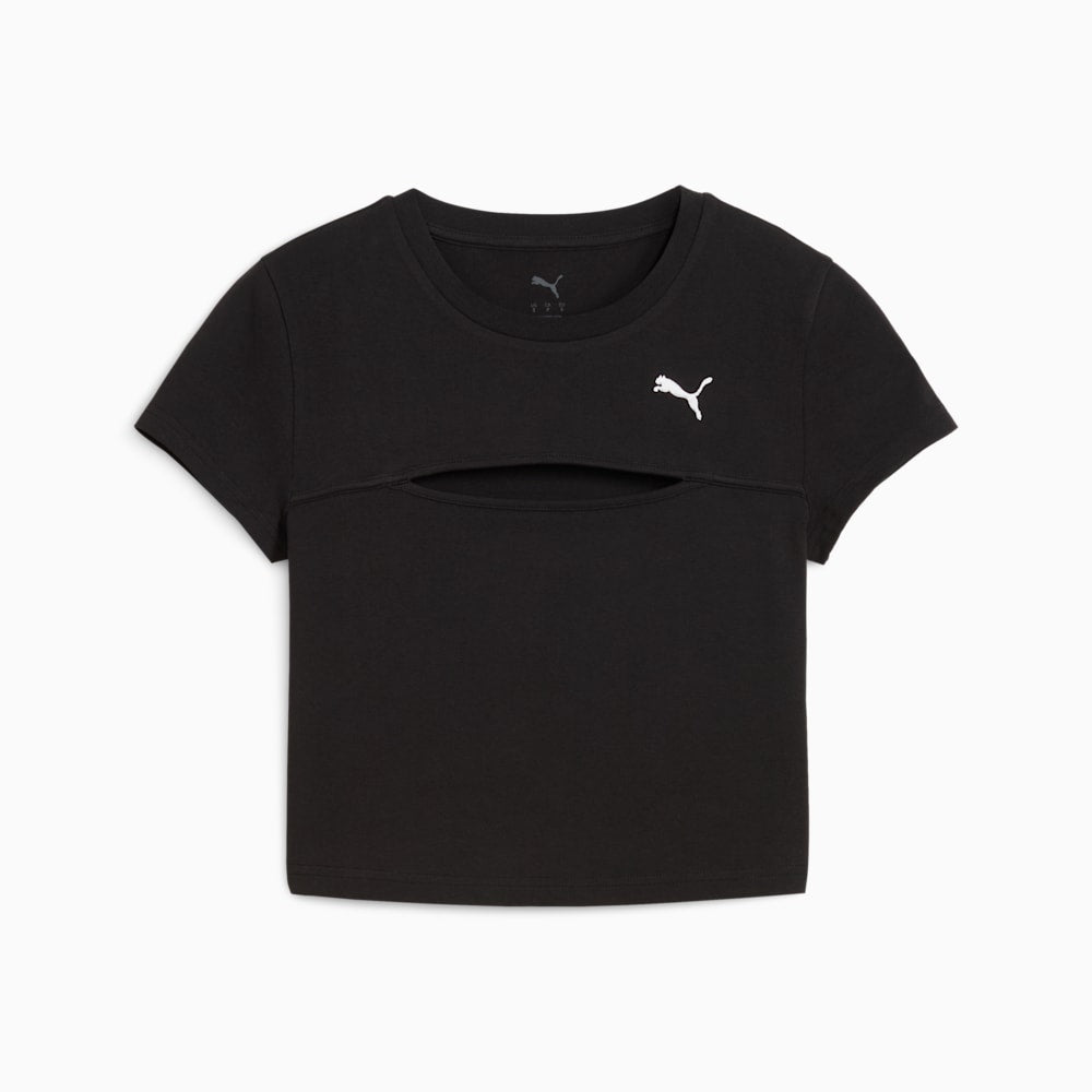 Дамска Тениска PUMA WARDROBE ESS Cut-Out Baby Tee