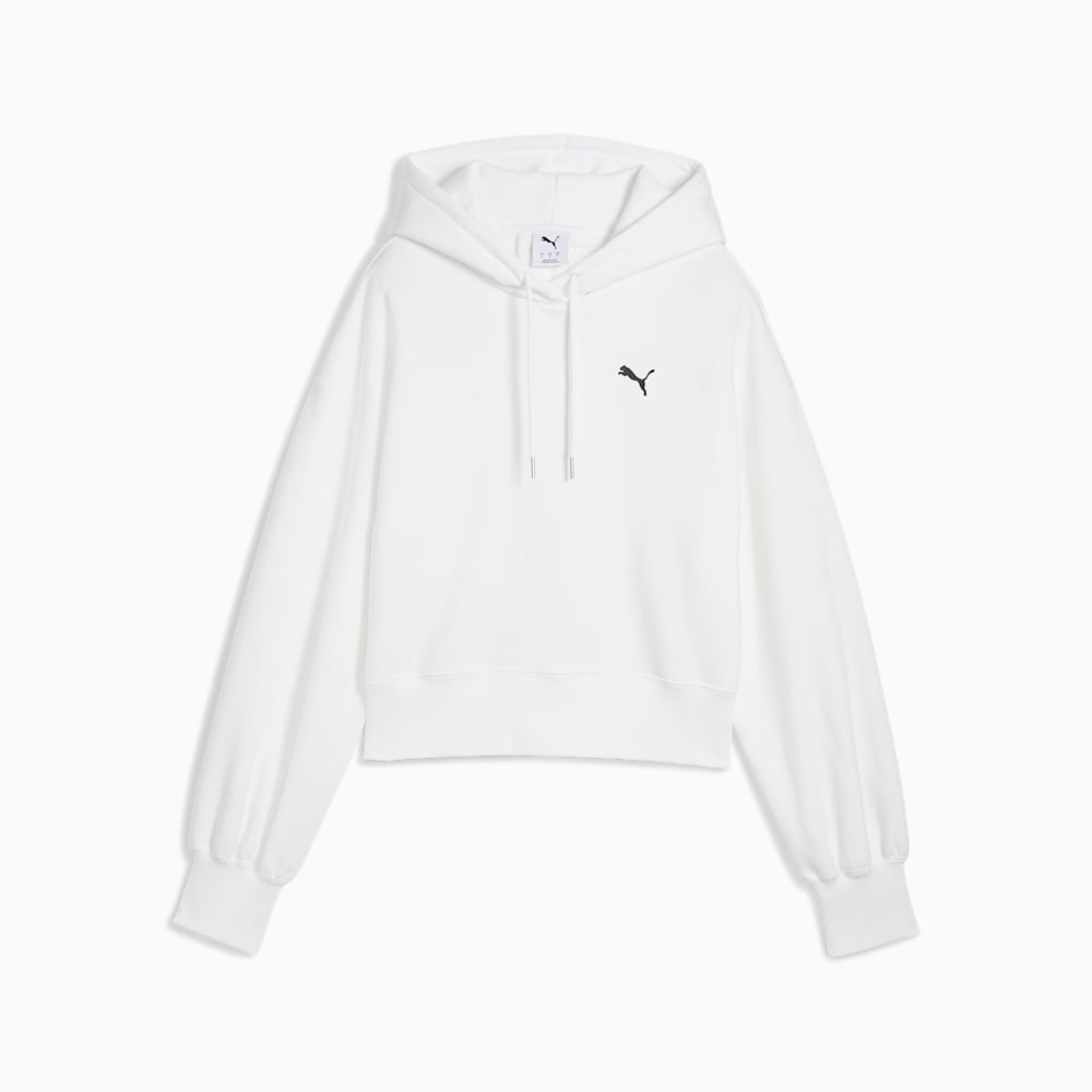 Дамски Суитшърт PUMA WARDROBE ESS Cropped Hoodie TR