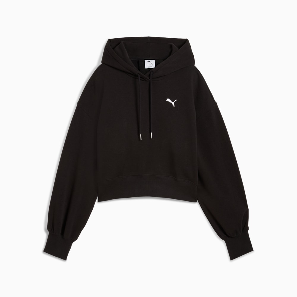 Дамски Суитшърт PUMA WARDROBE ESS Cropped Hoodie TR