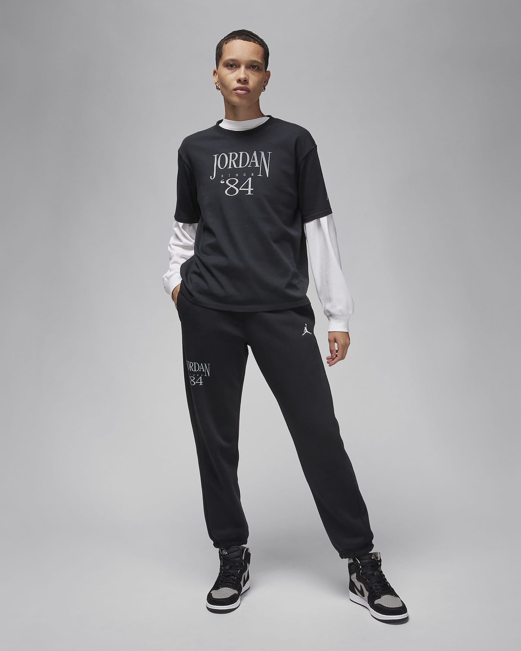 Дамски Панталон NIKE W J BRKLN FLC JORDAN PANT - Ballistic-sport