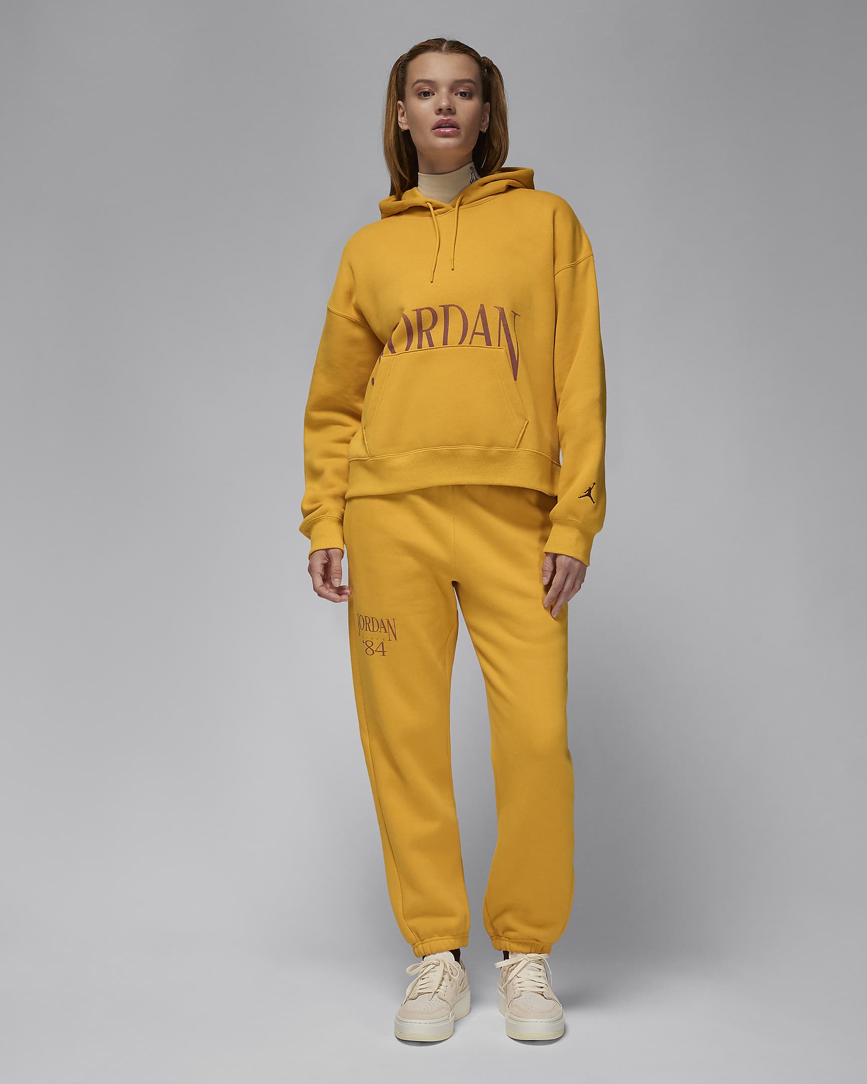 Image of Дамски Панталон NIKE W J BRKLN FLC JORDAN PANT - Ballistic-sport