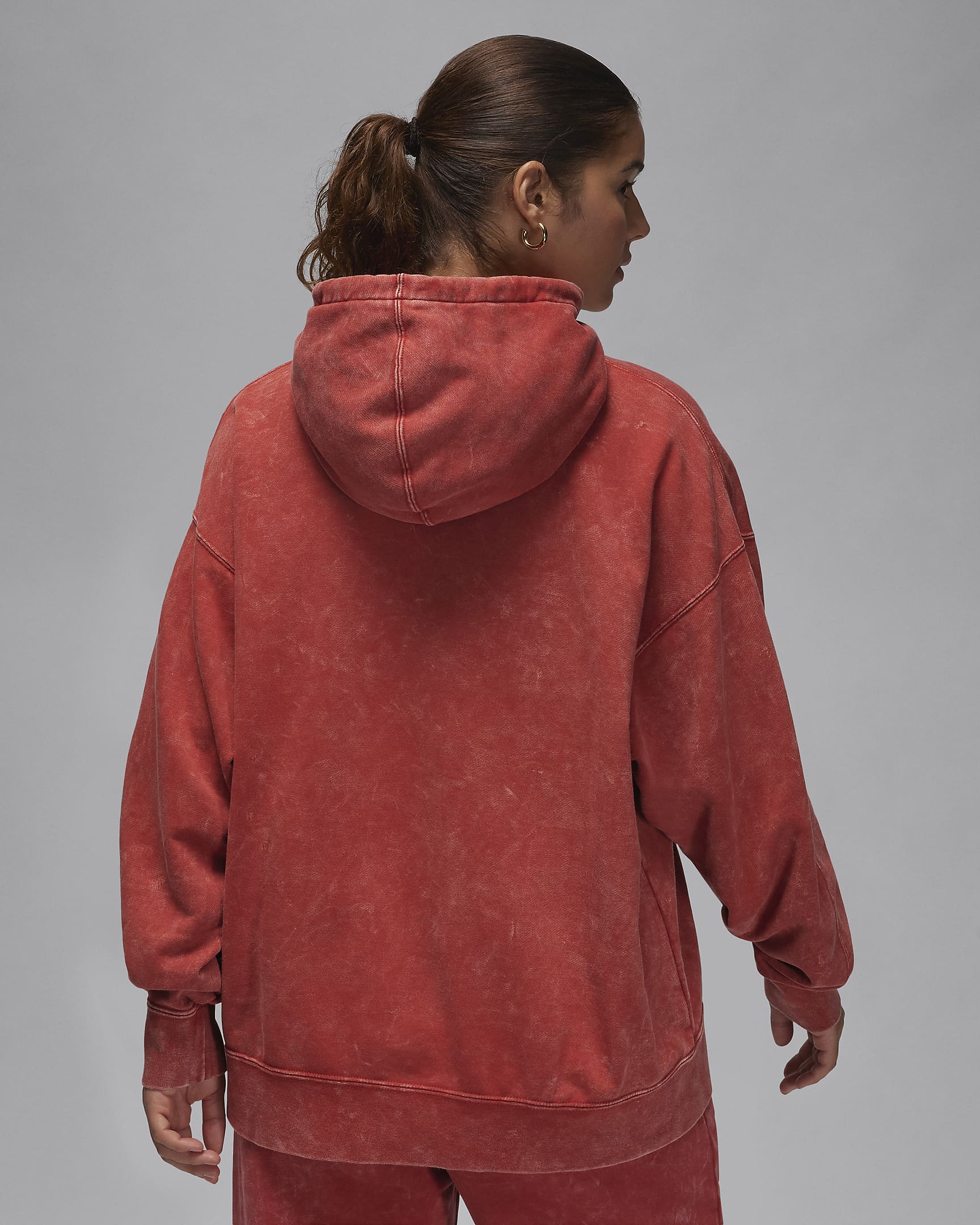 Image of Дамски Суитшърт NIKE W J FLT FLC PO WASH - Ballistic-sport