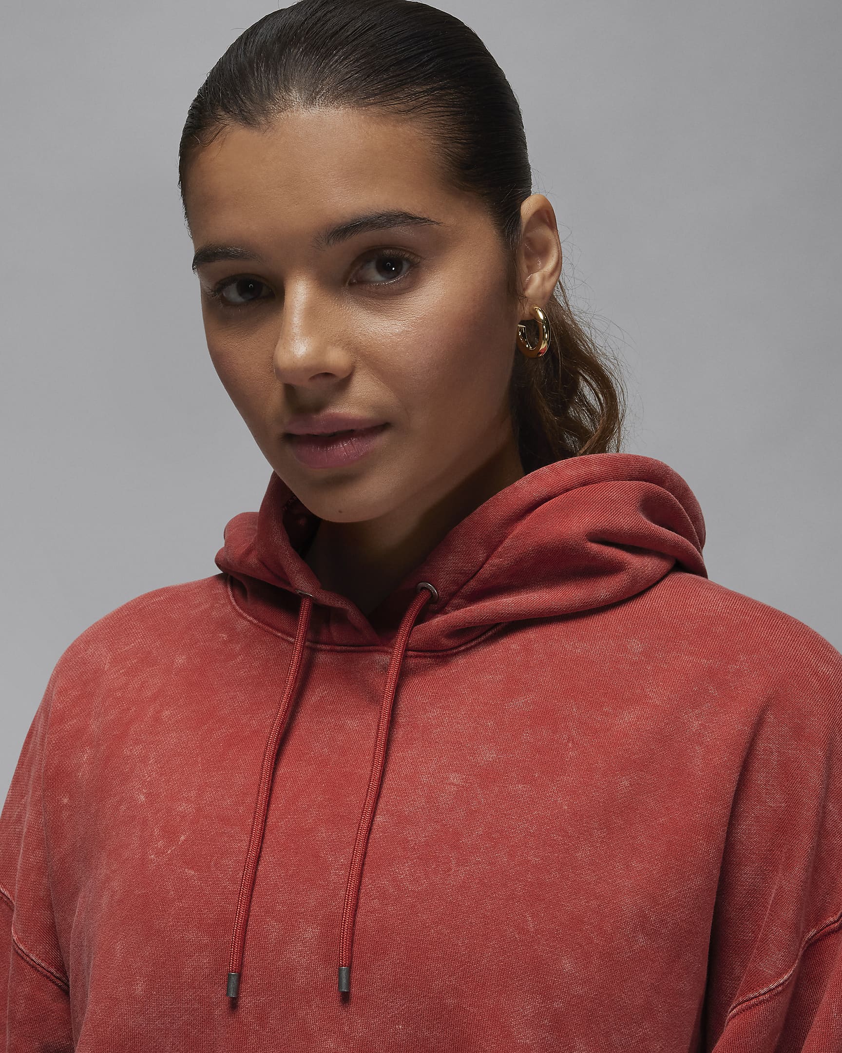 Image of Дамски Суитшърт NIKE W J FLT FLC PO WASH - Ballistic-sport