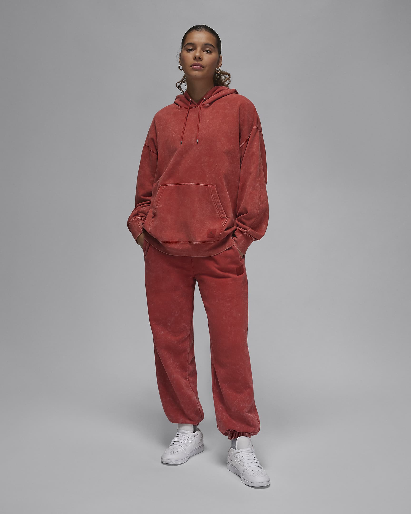 Image of Дамски Суитшърт NIKE W J FLT FLC PO WASH - Ballistic-sport