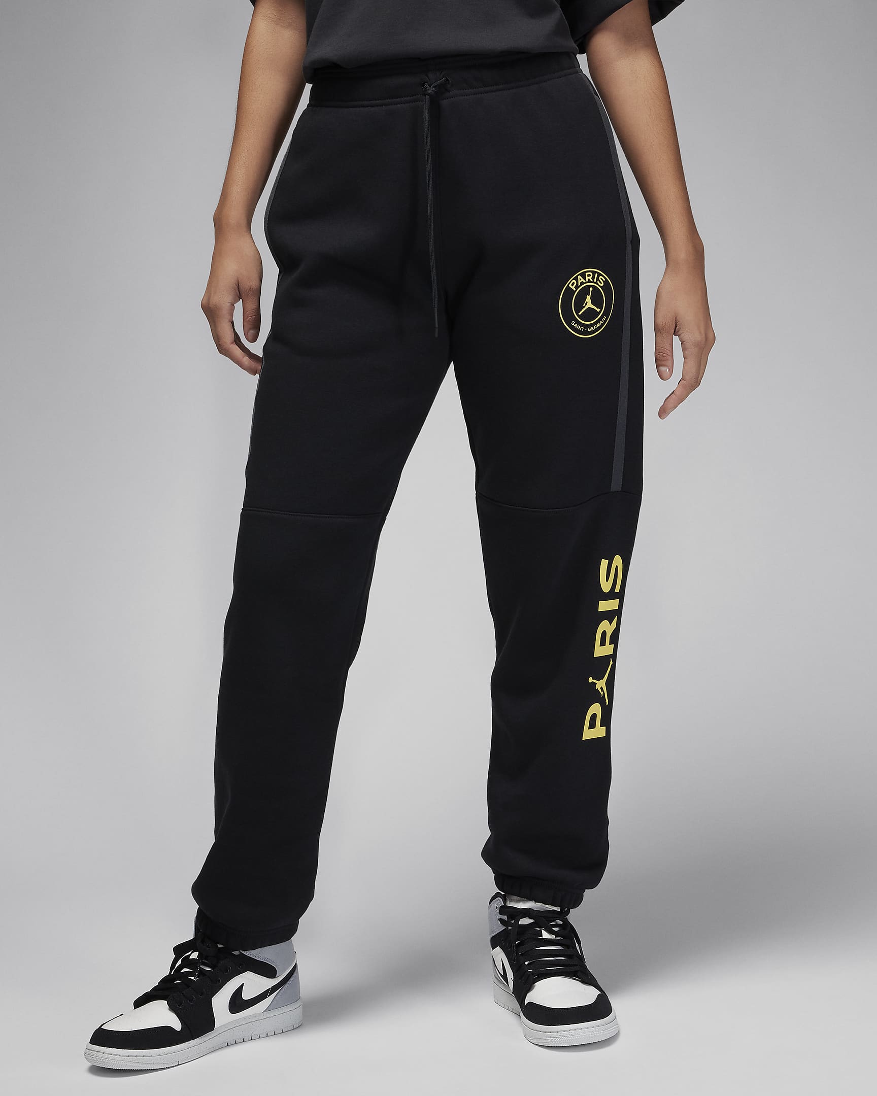 Дамски Панталон NIKE W J PSG BRKLN FLC GFX PANT