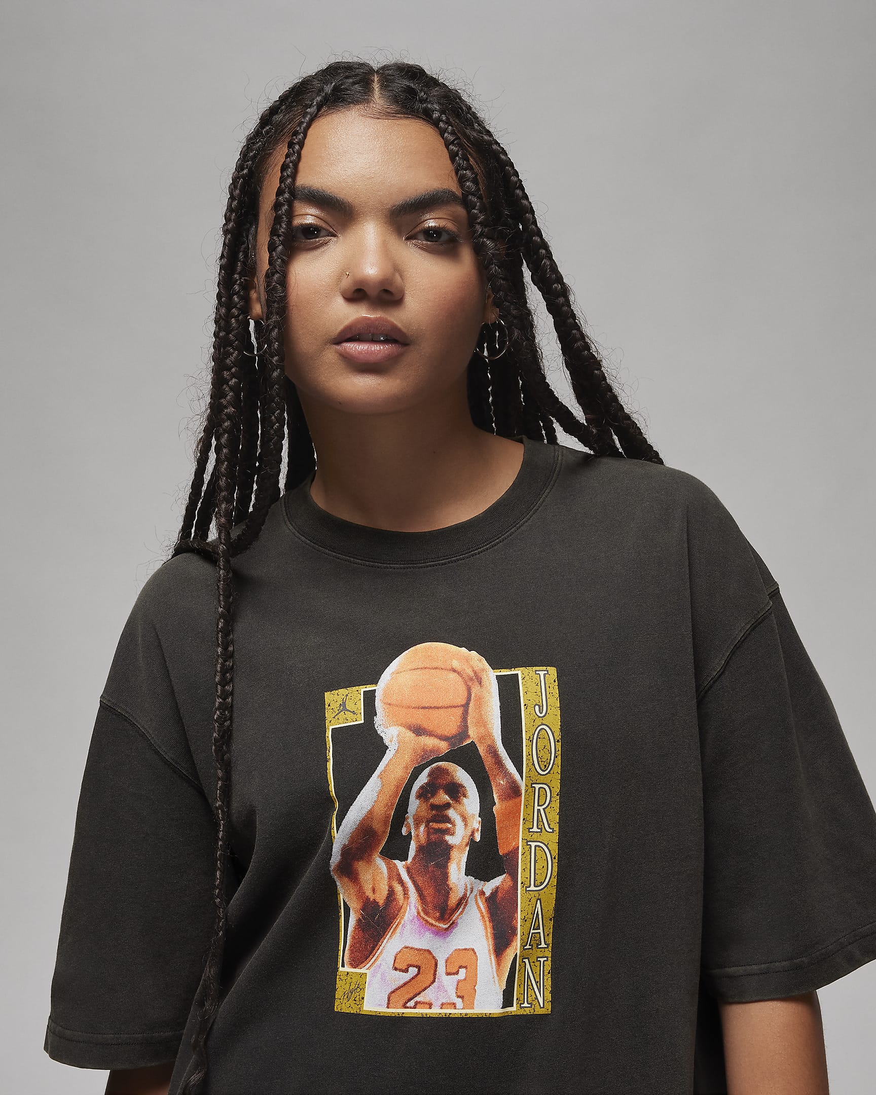 Дамска Тениска NIKE W J SS GFX OS TEE 2 - Ballistic-sport