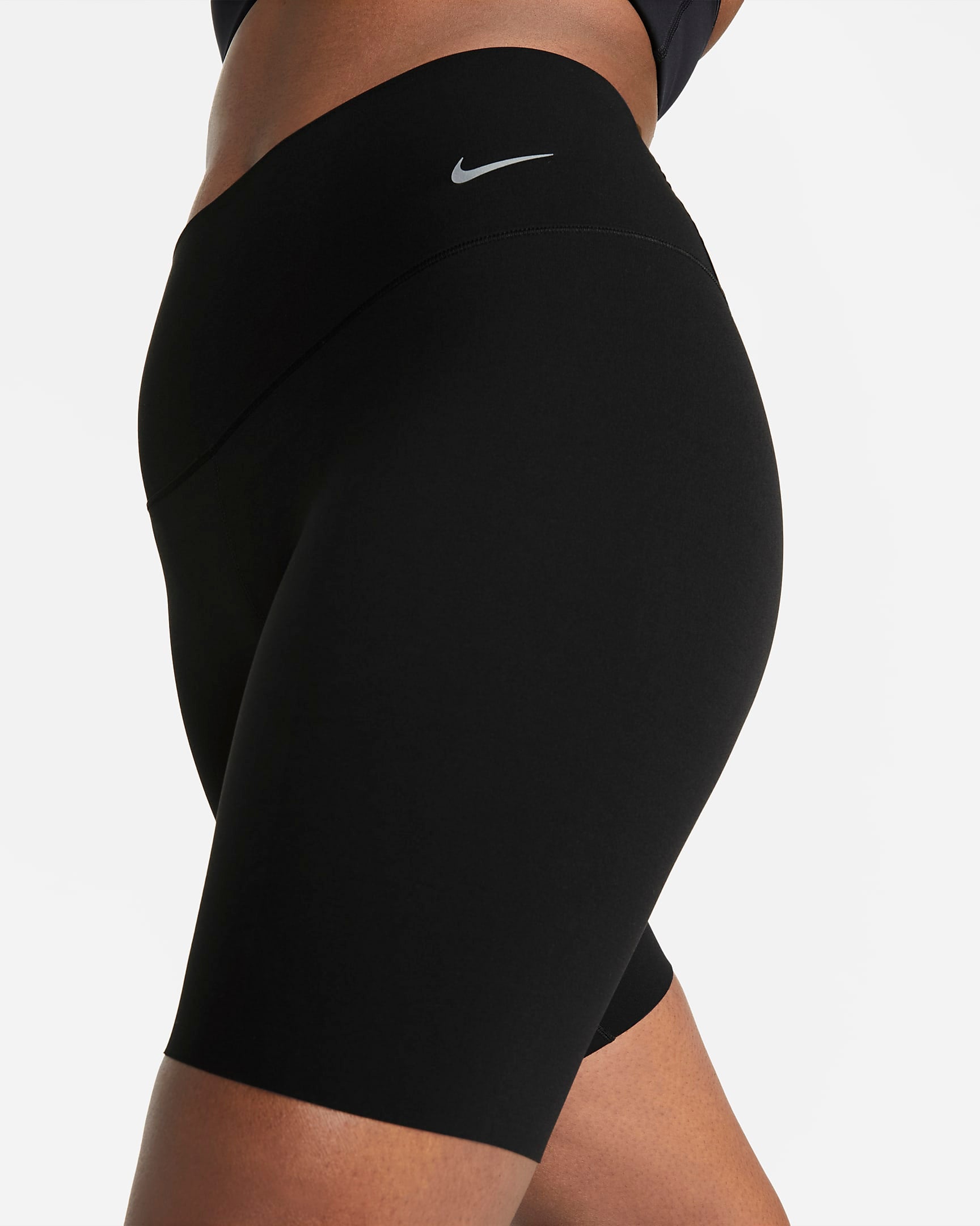 Image of Дамски къс клин NIKE W NK DF ZENVY HR 8IN SHORT - Ballistic-sport