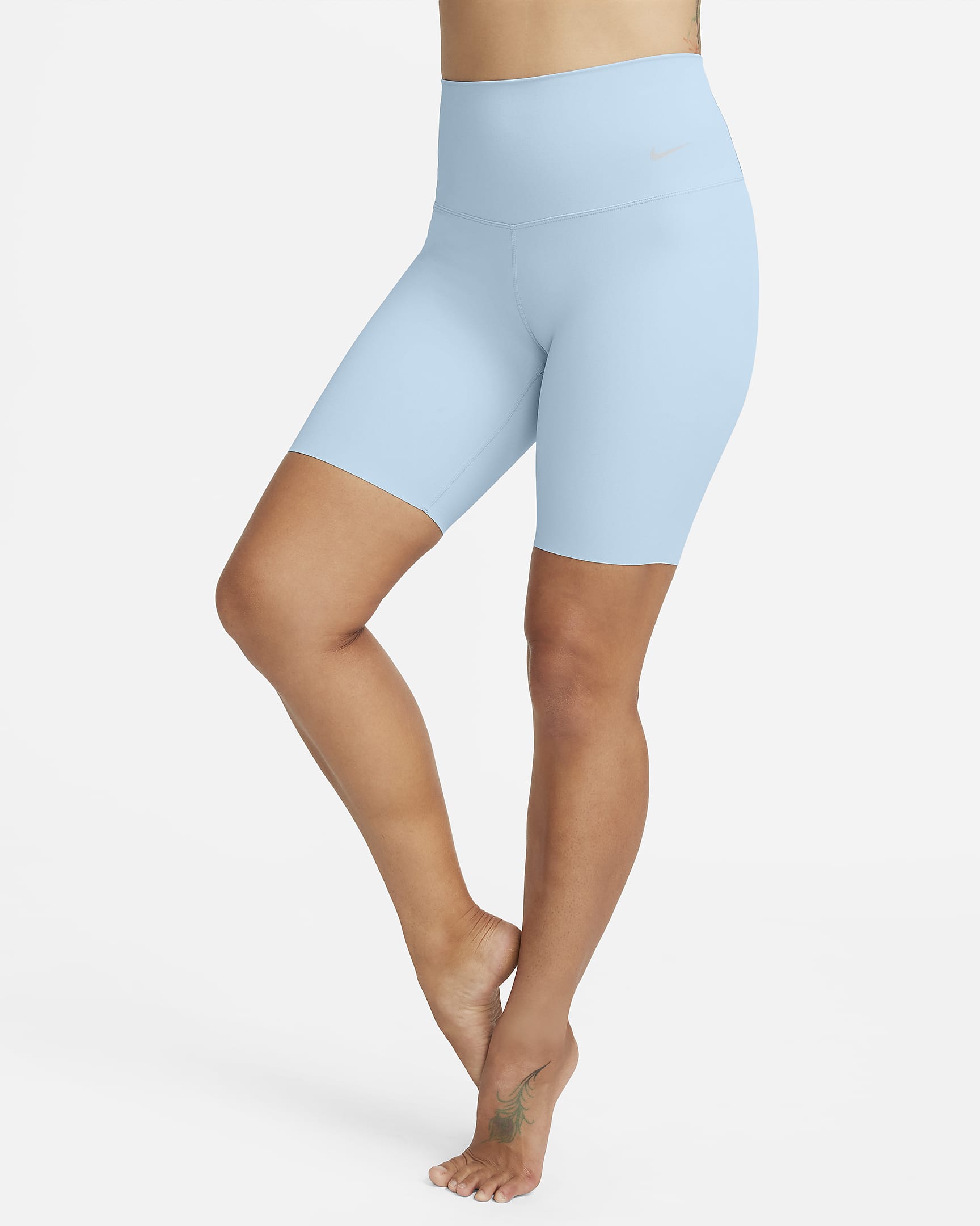 Дамски къс клин NIKE W NK DF ZENVY HR 8IN SHORT - Ballistic-sport