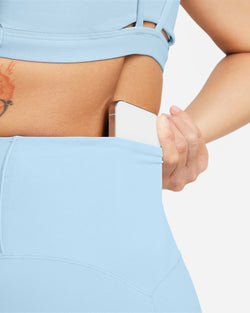 Image of Дамски къс клин NIKE W NK DF ZENVY HR 8IN SHORT - Ballistic-sport