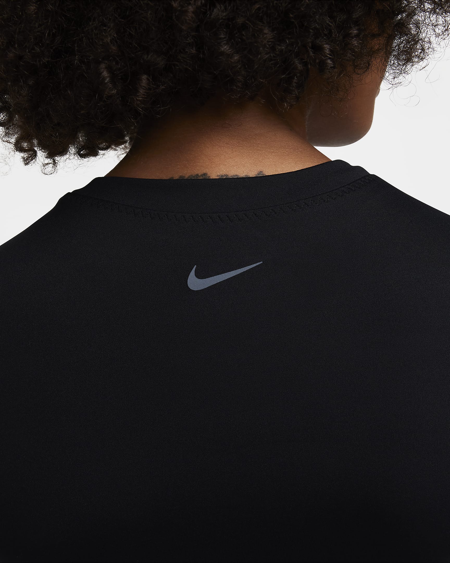 Дамска Блуза NIKE W NK ONE FITTED DF LS TOP NVTY - Ballistic-sport