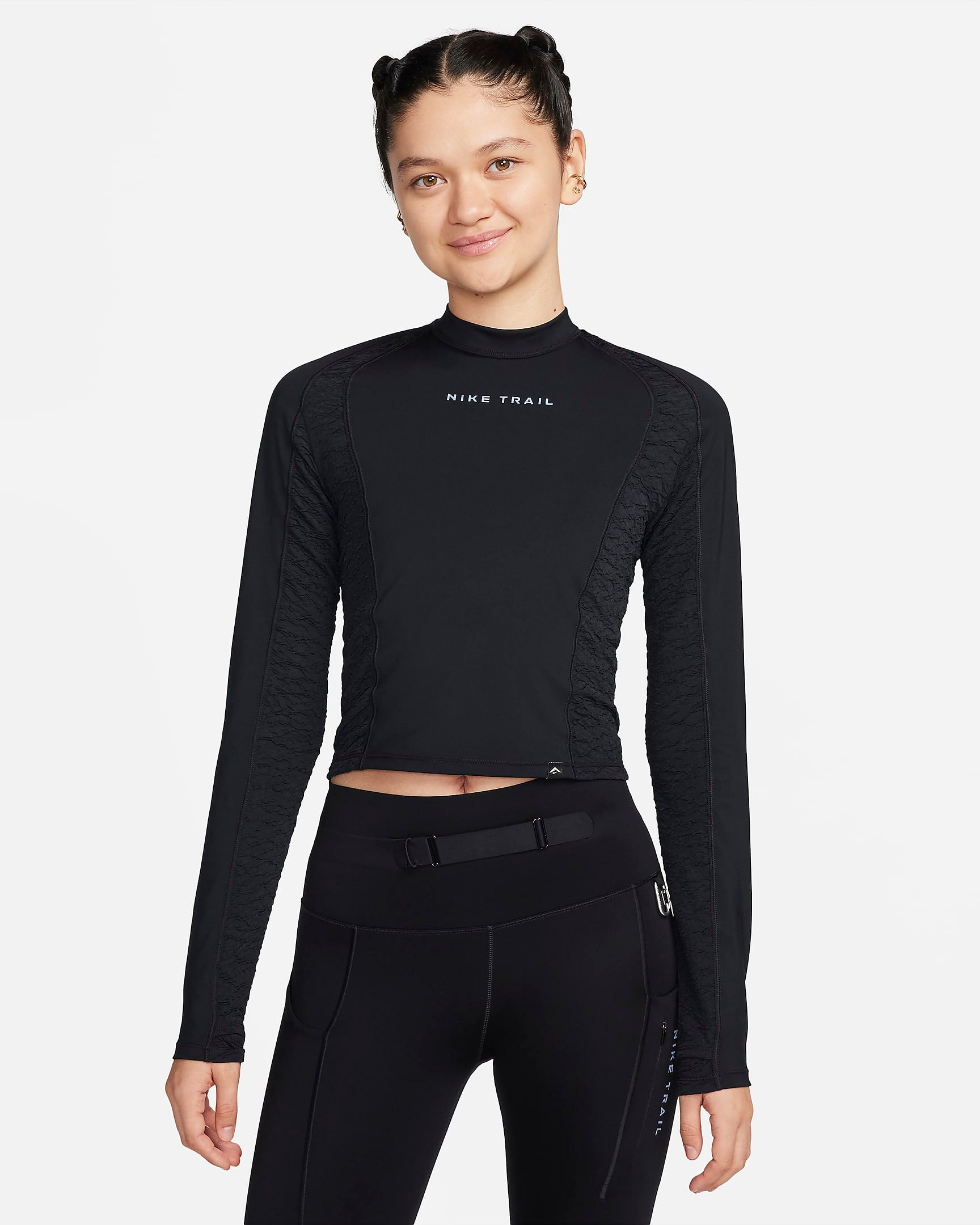 Дамска Блуза NIKE W NK TRAIL DF LS TOP - Ballistic-sport