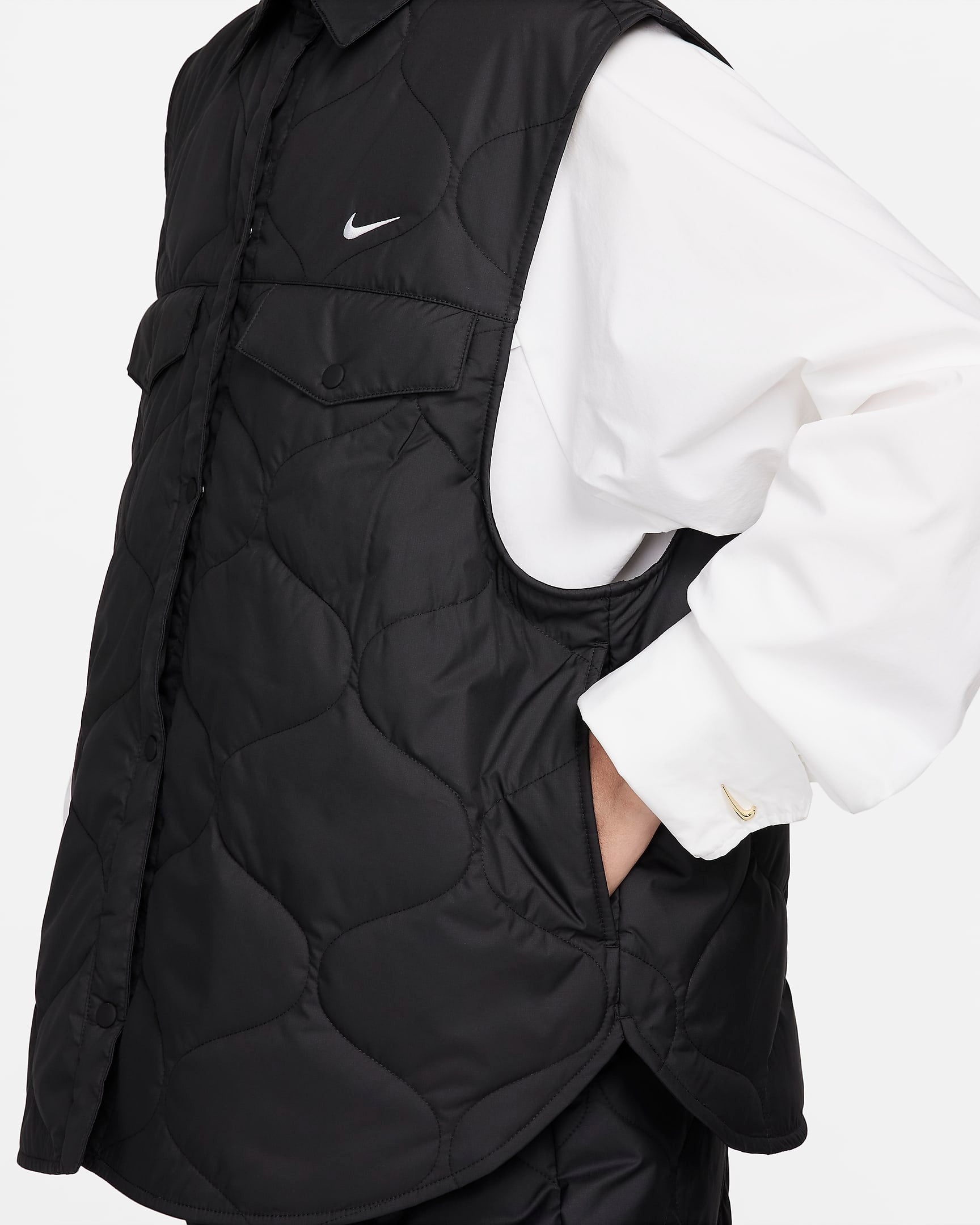 Дамски Елек NIKE W NSW ESSNTL VEST HO - Ballistic-sport