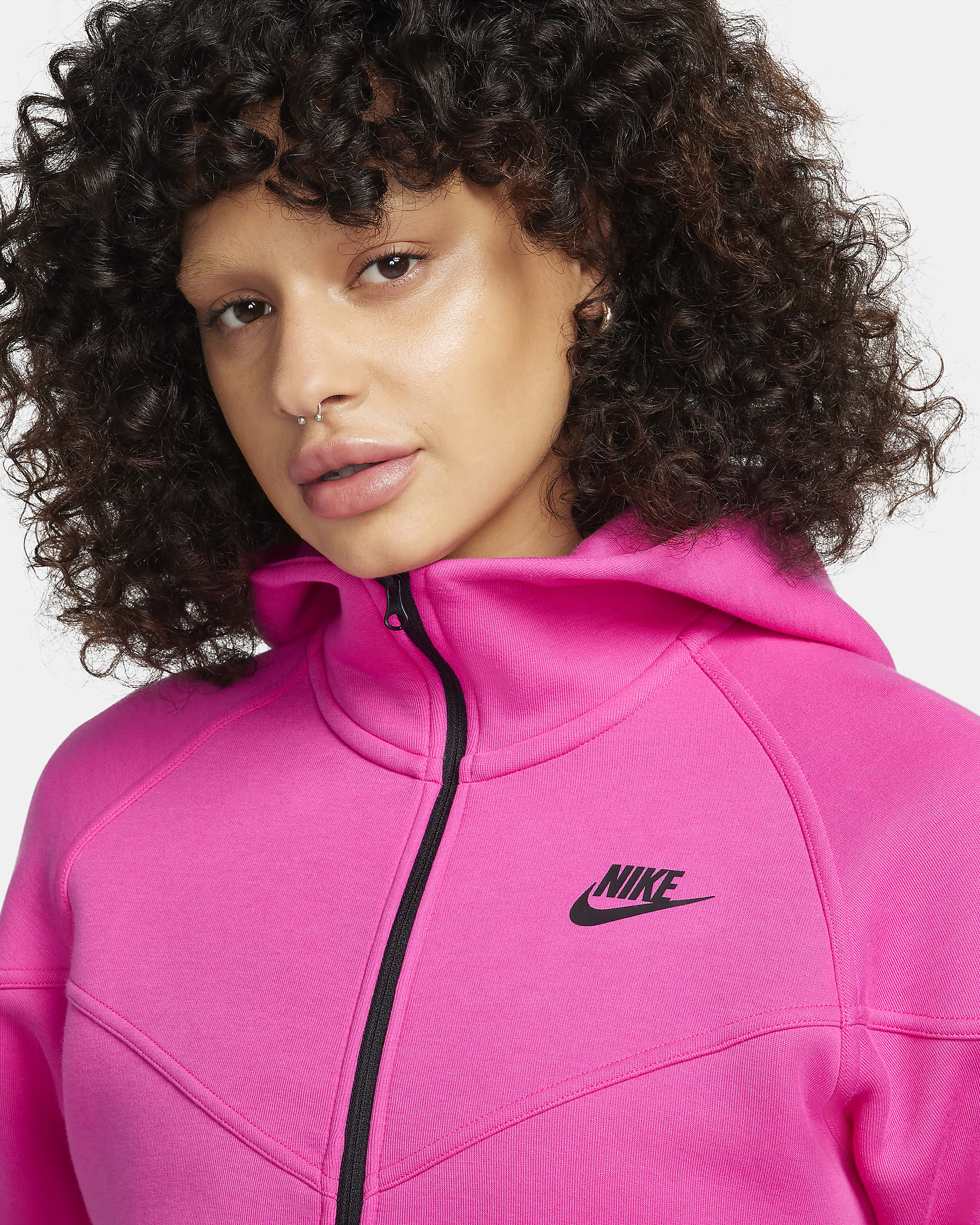 Дамски Суитшърт NIKE W NSW TCH FLC WR FZ HDY - Ballistic-sport