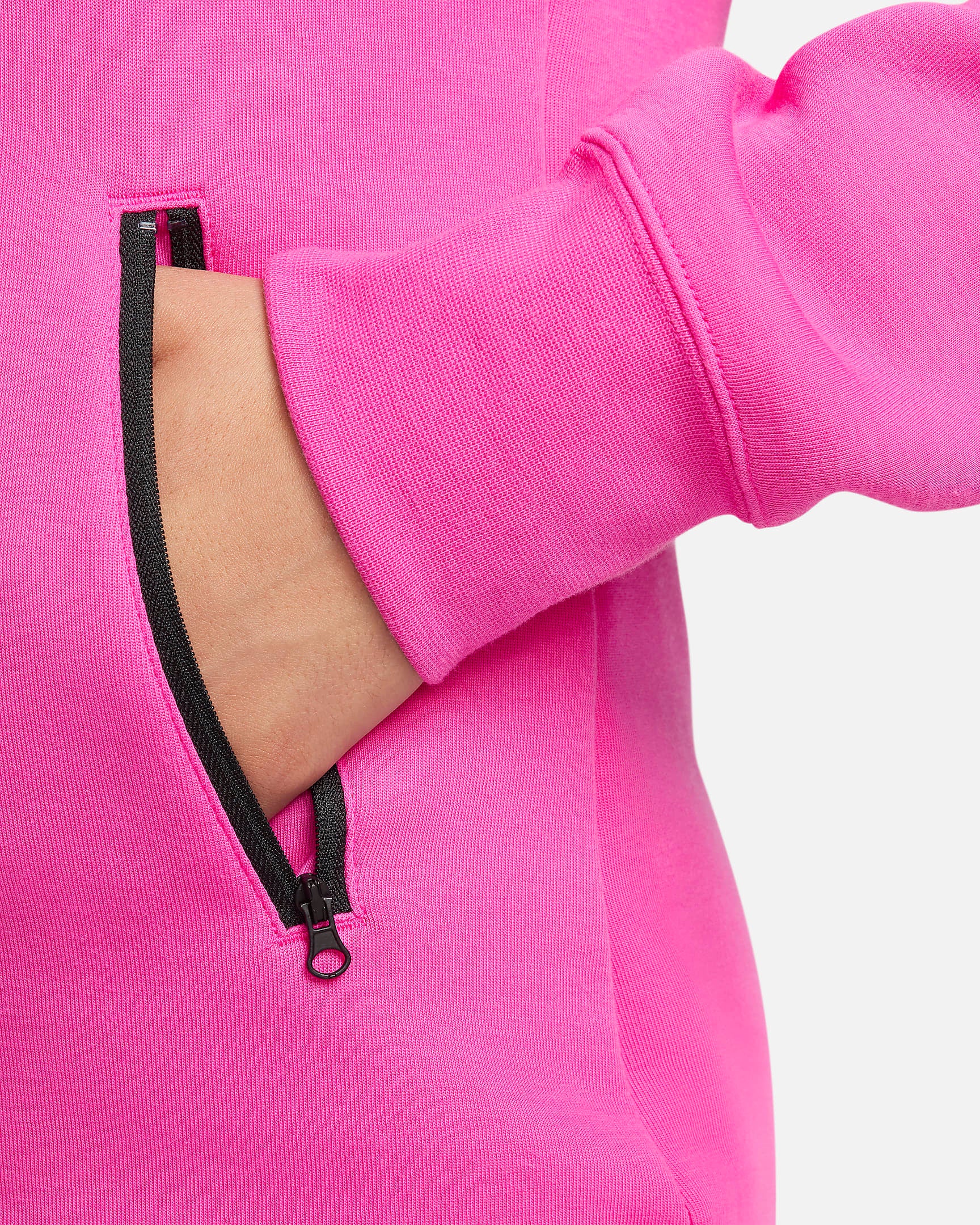 Image of Дамски Суитшърт NIKE W NSW TCH FLC WR FZ HDY - Ballistic-sport