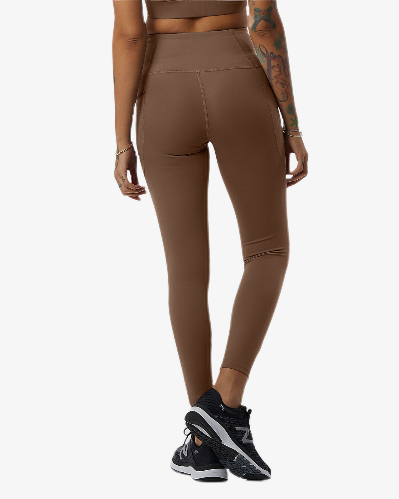 Image of Дамски Клин NEW BALANCE TIGHT SHAPE SHIELD 7/8 HIGH RISE POCKET TIGHT - Ballistic-sport