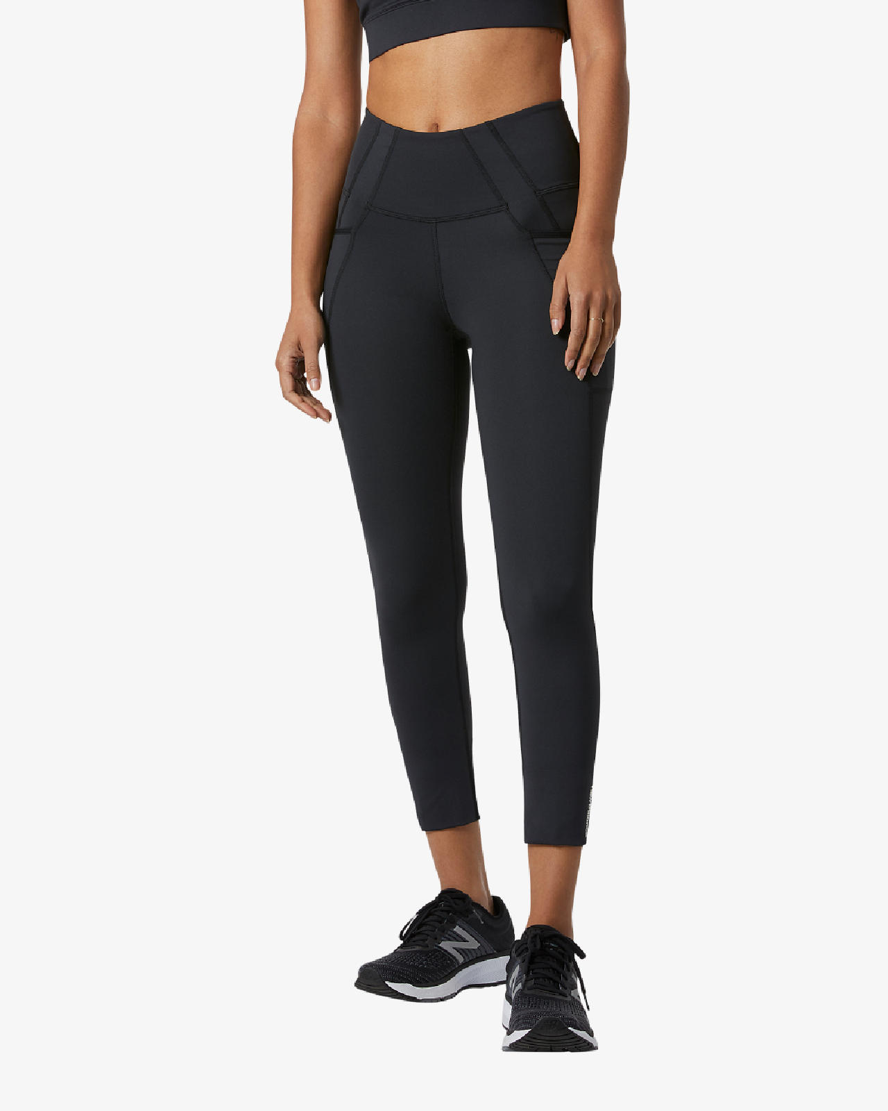 Дамски Клин NEW BALANCE TIGHT SHAPE SHIELD 7/8 HIGH RISE POCKET TIGHT - Ballistic-sport