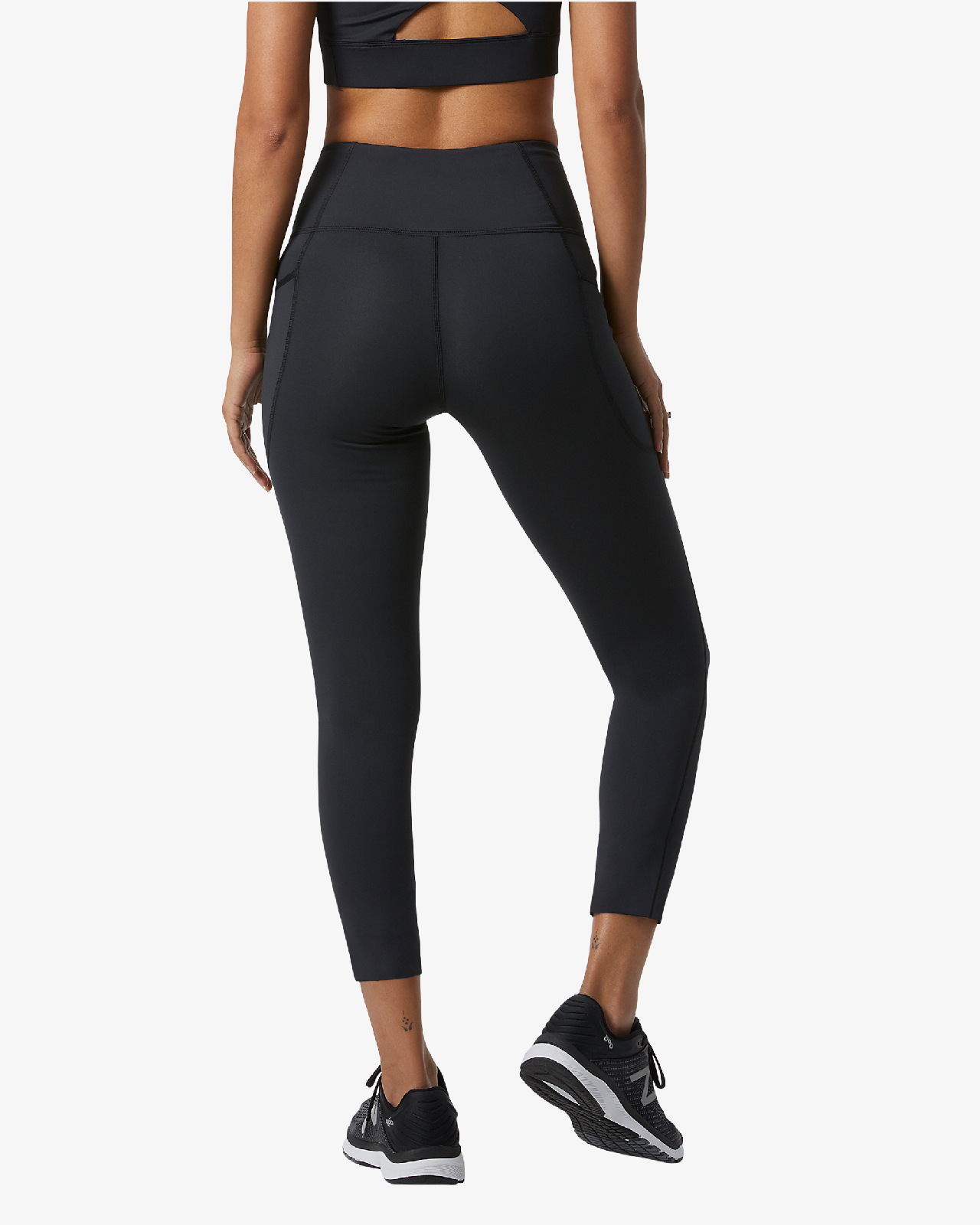 Image of Дамски Клин NEW BALANCE TIGHT SHAPE SHIELD 7/8 HIGH RISE POCKET TIGHT - Ballistic-sport