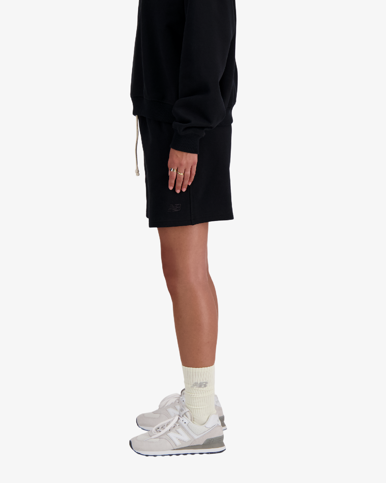 Image of Дамски Къс панталон NEW BALANCE SHORT ATHLETICS FRENCH TERRY SHORT