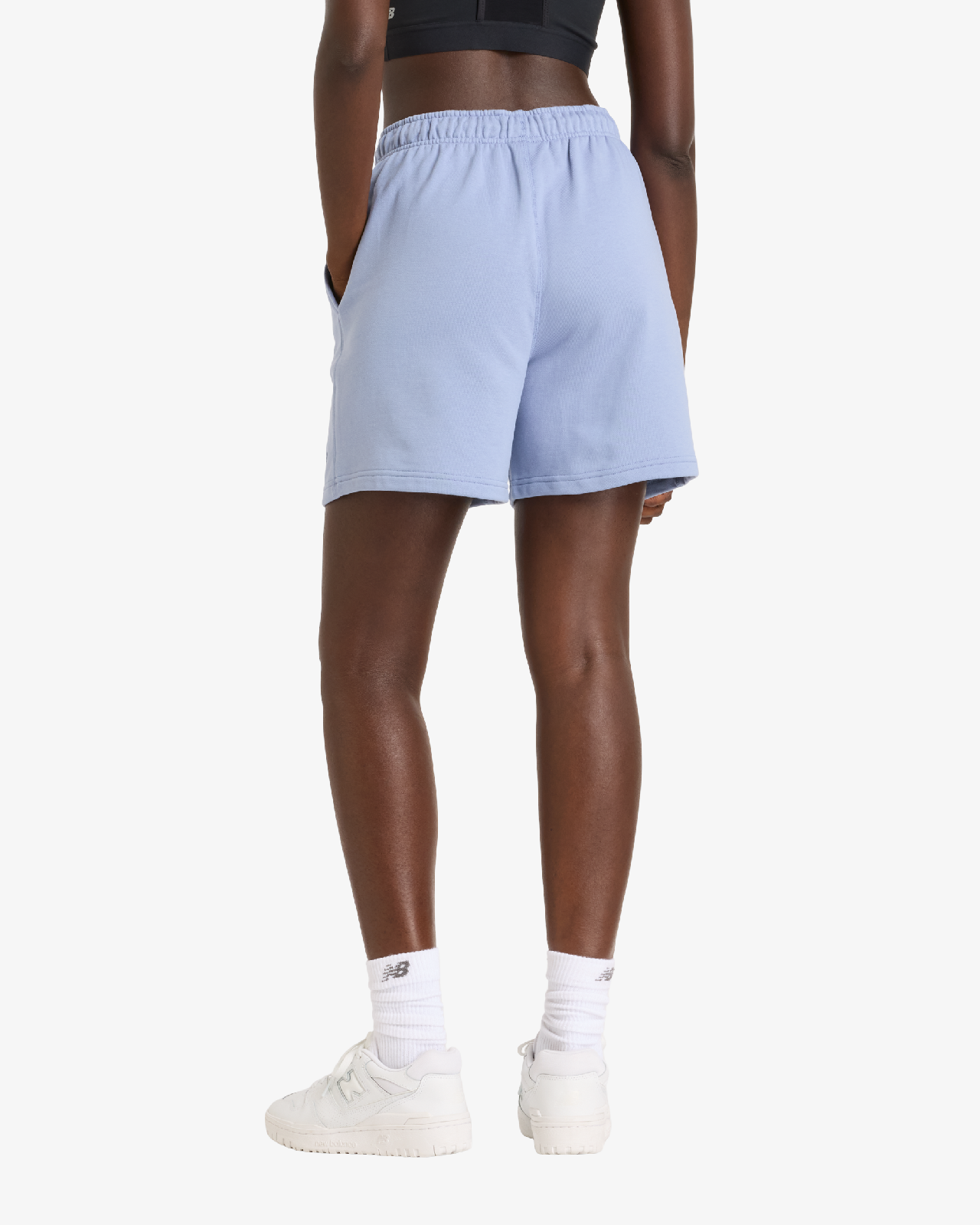 Image of Дамски Къс панталон NEW BALANCE SHORT ATHLETICS FRENCH TERRY SHORT