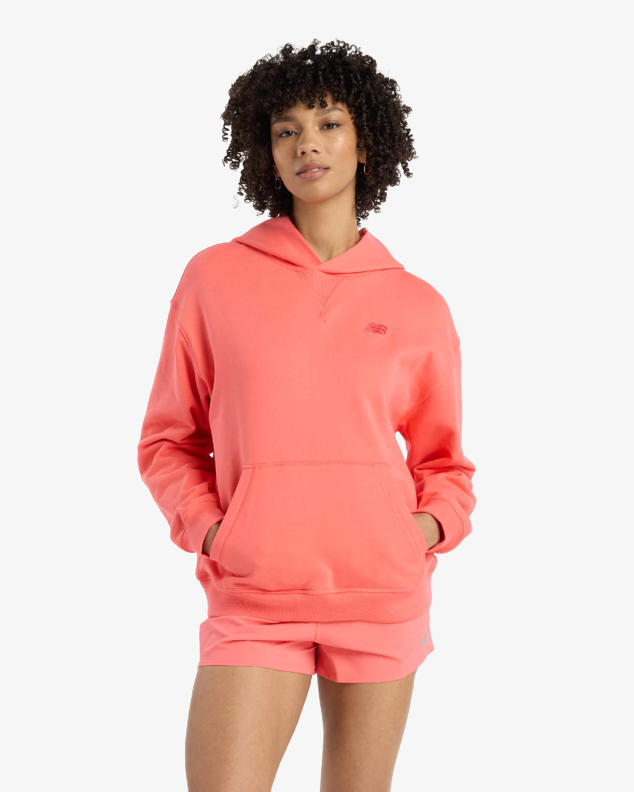Image of Дамски Суитшърт NEW BALANCE SHIRT ATHLETICS FRENCH TERRY HOODIE