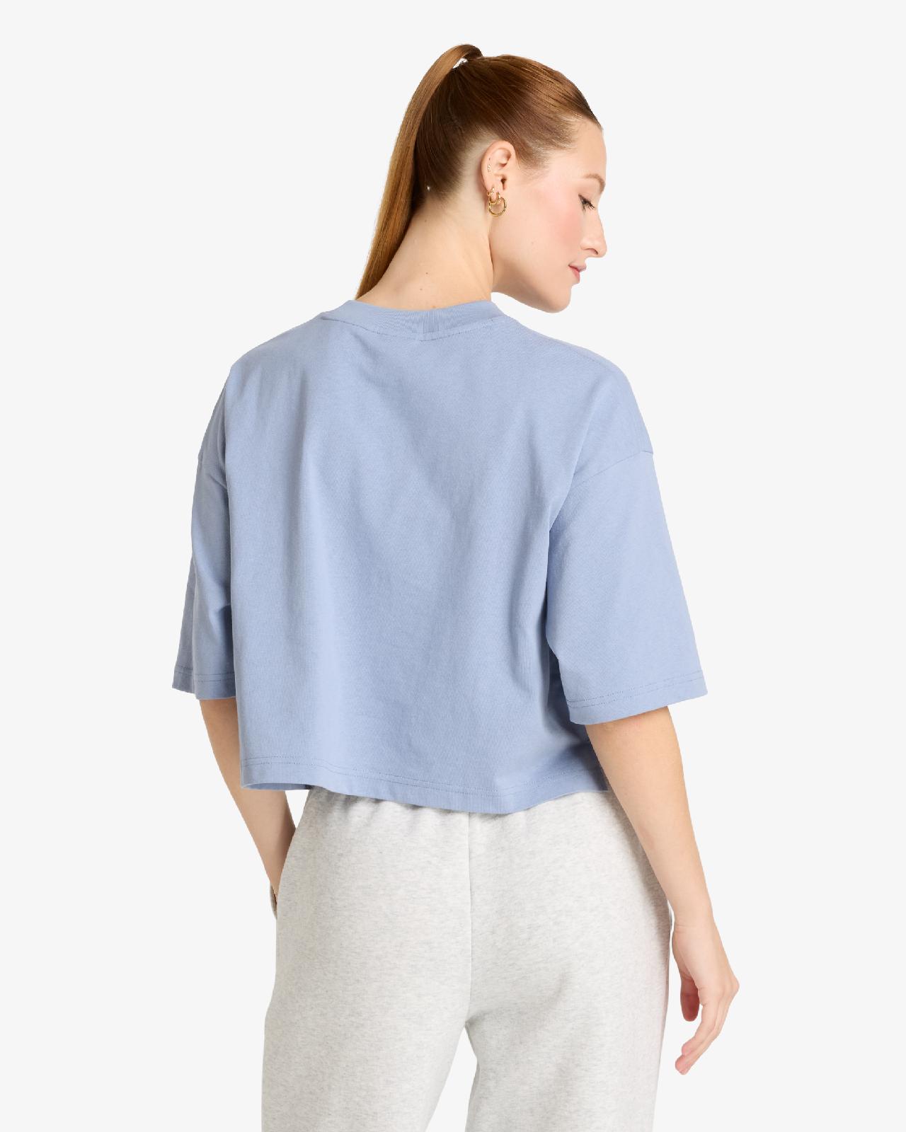 Image of Дамска Тениска NEW BALANCE SHIRT LOGO RELAXED JERSEY T-SHIRT