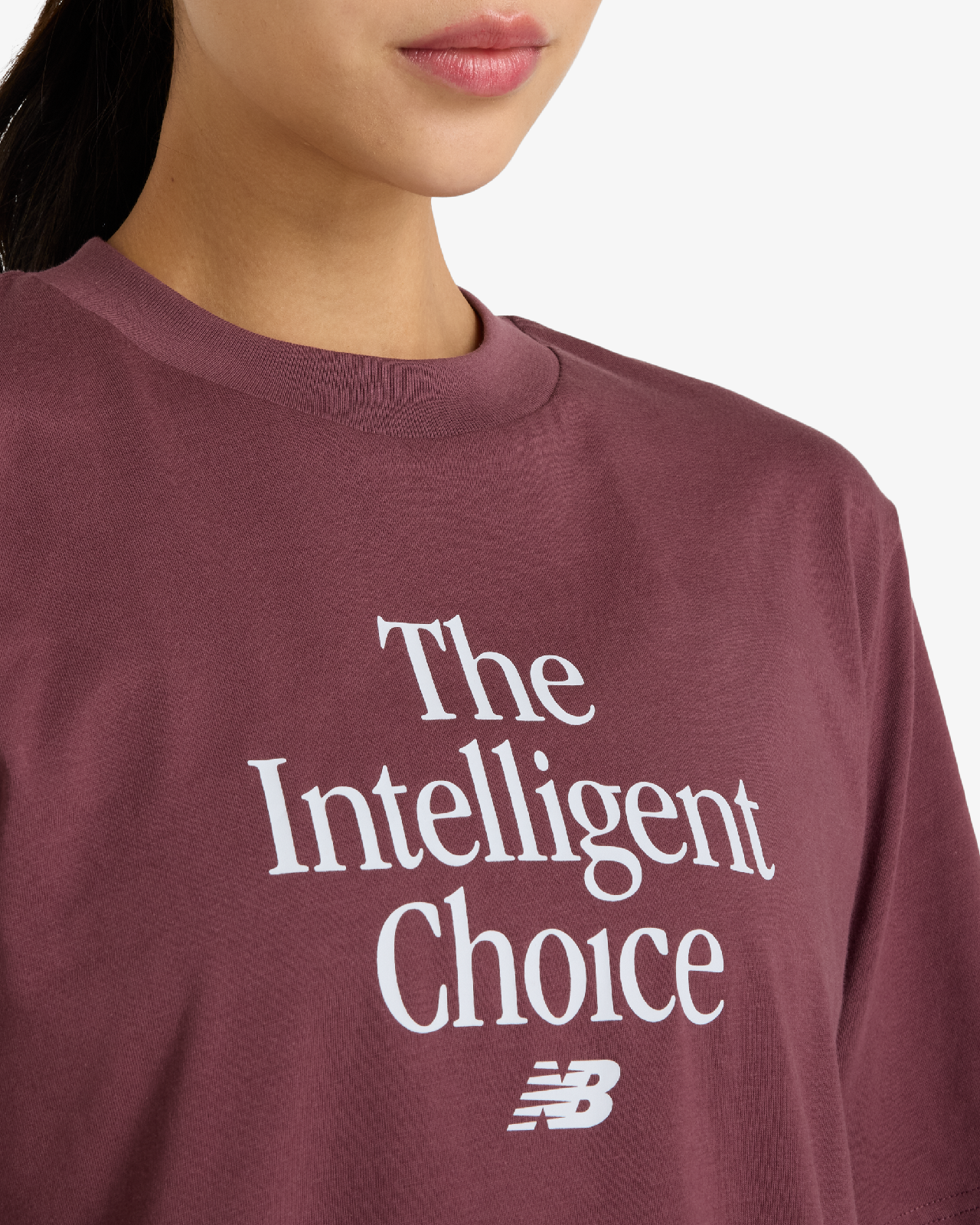 Image of Дамска Тениска NEW BALANCE SHIRT INTELLIGENT CHOICE T-SHIRT