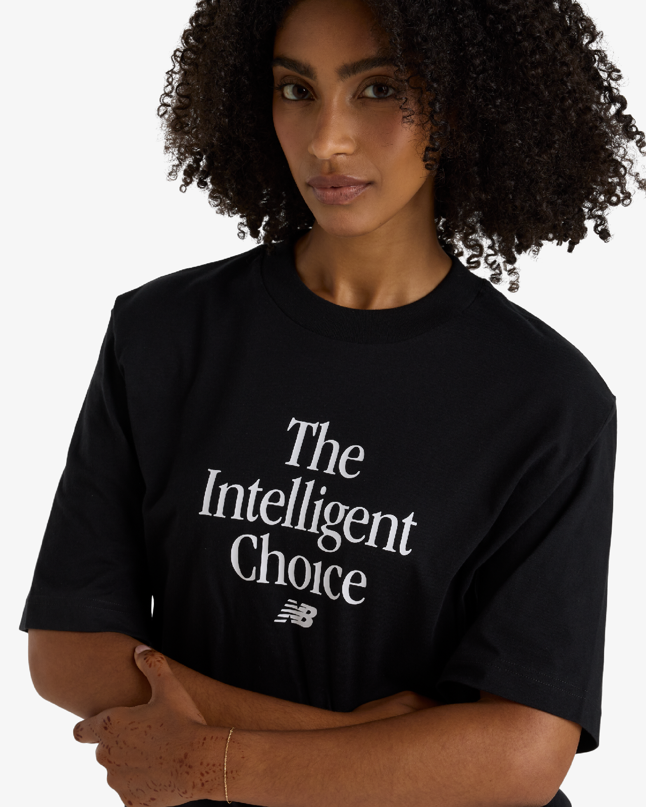 Image of Дамска Тениска NEW BALANCE SHIRT INTELLIGENT CHOICE T-SHIRT