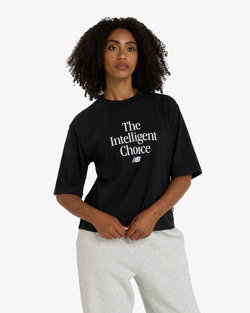 Image of Дамска Тениска NEW BALANCE SHIRT INTELLIGENT CHOICE T-SHIRT
