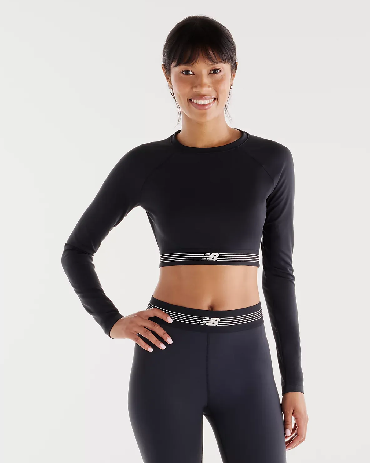 Image of Дамска Блуза NEW BALANCE SHIRT AC FITTED LONG SLEEVE