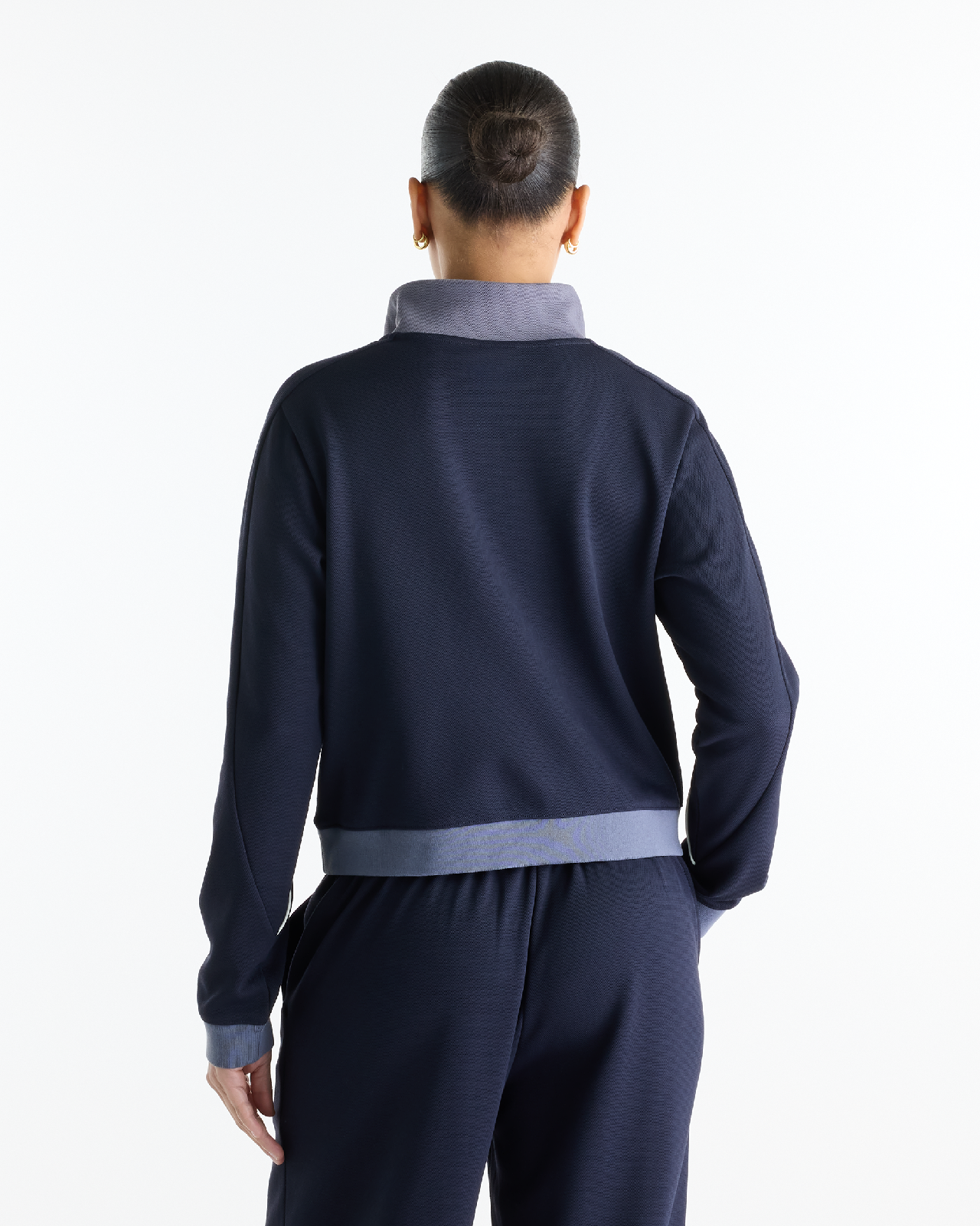 Image of Дамски суитшърт NEW BALANCE SHIRT SPORT LEGACY PIQUE 1/4 ZIP