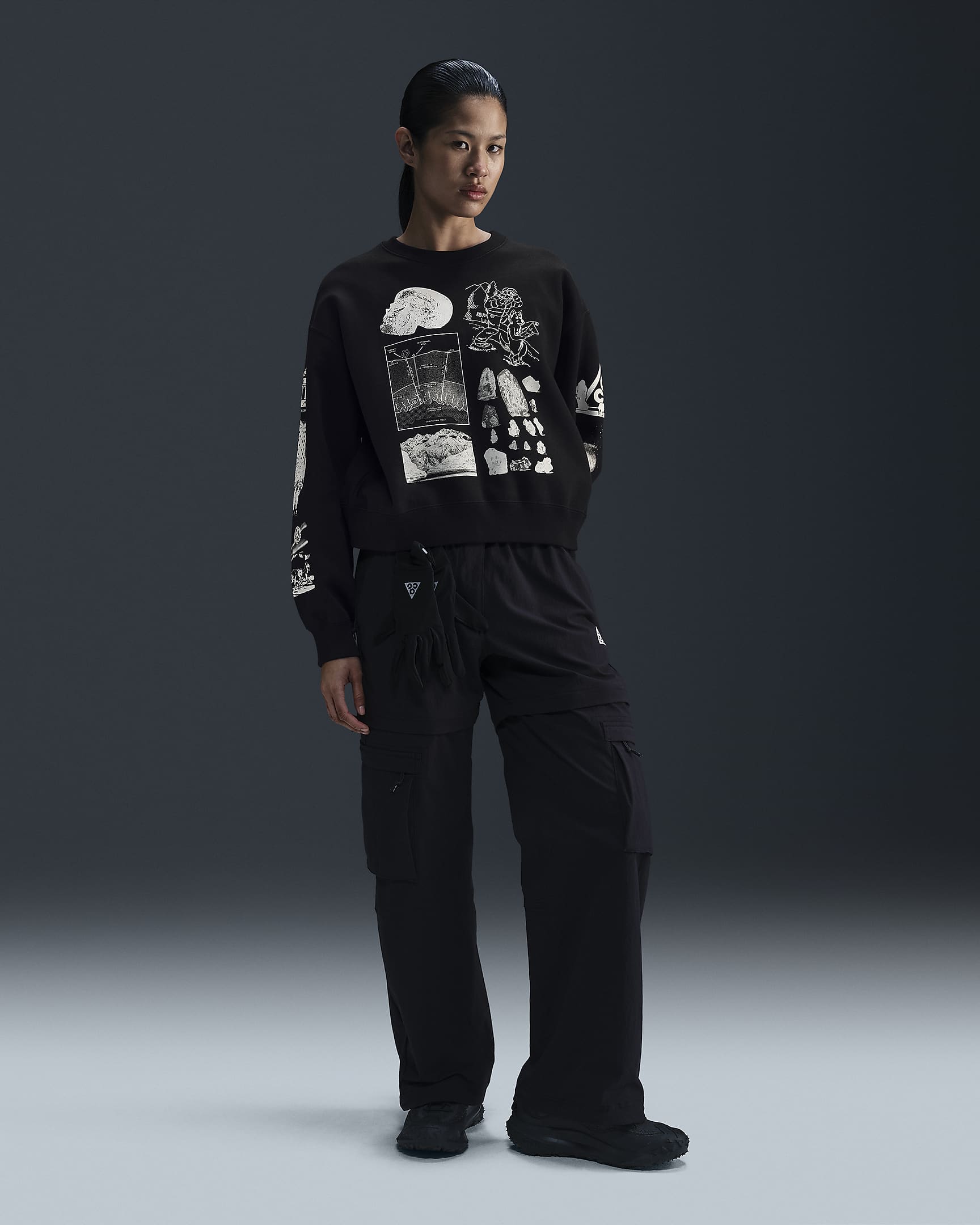 Дамски Суитшърт NIKE W ACG TF RPL TUFF FLC CREW AK