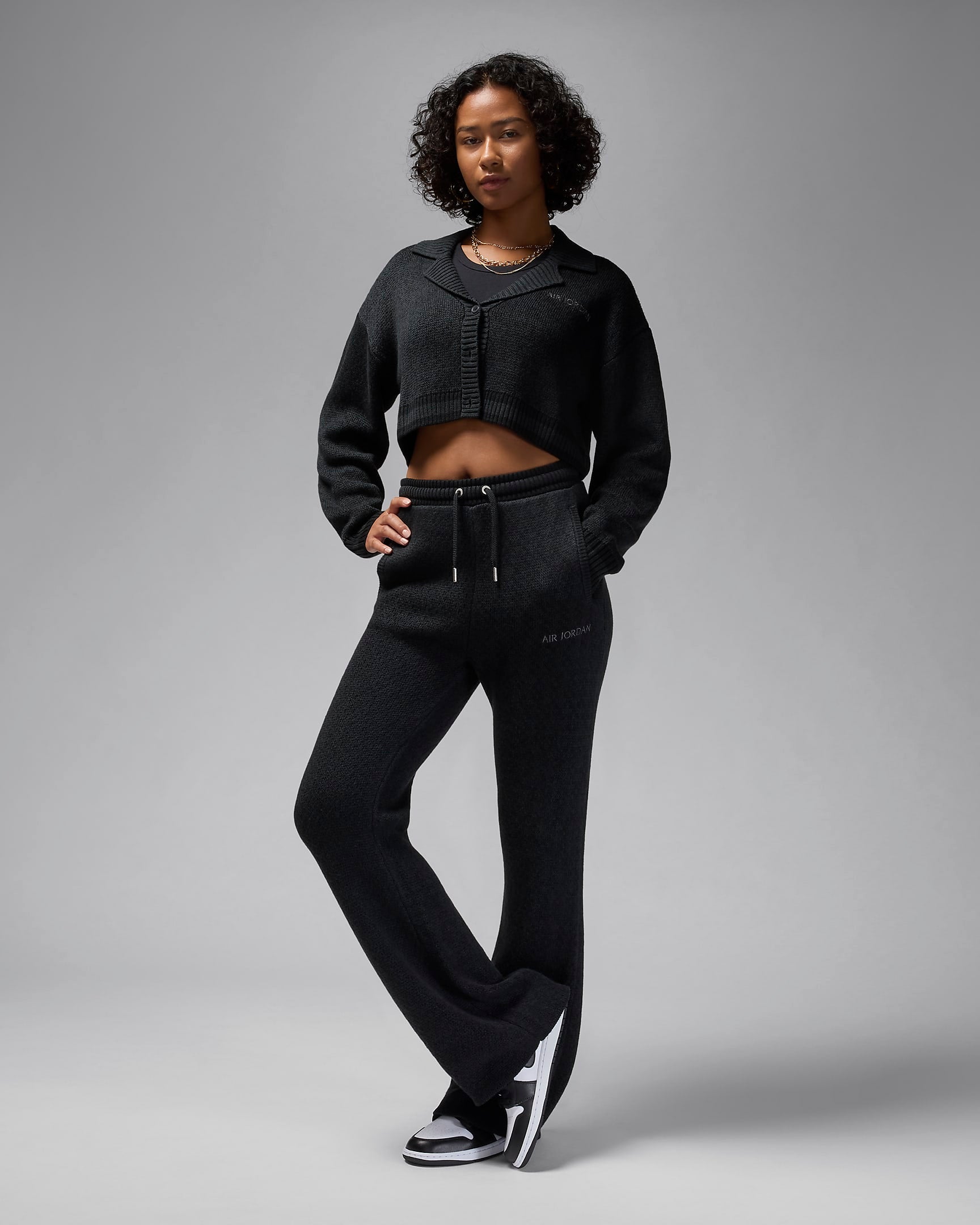 Image of Дамска Жилетка NIKE W J AIR JDN KNIT TOP - Ballistic-sport