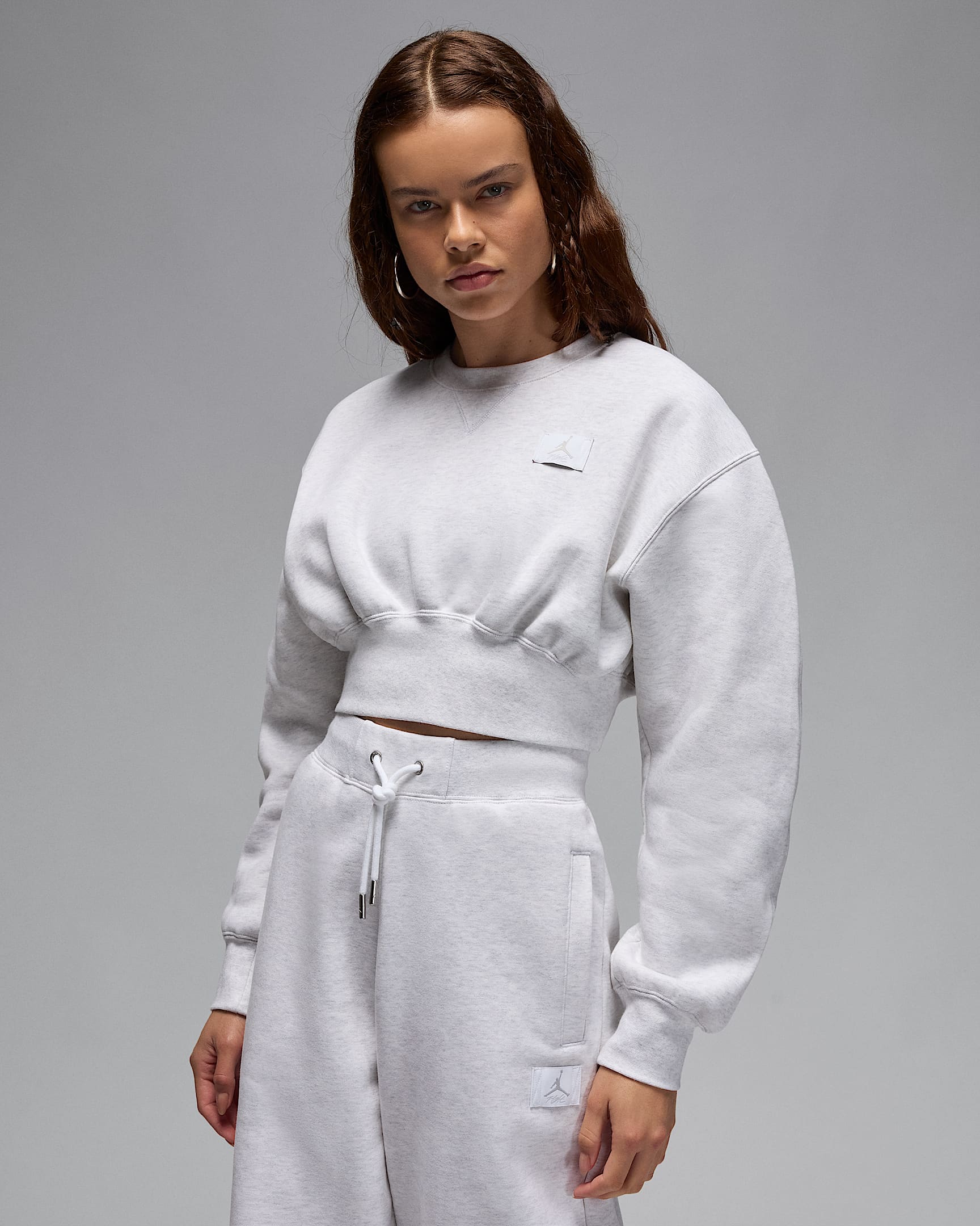 Image of Дамски Суитшърт NIKE W J FLT FLC NOV TOP 24 - Ballistic-sport