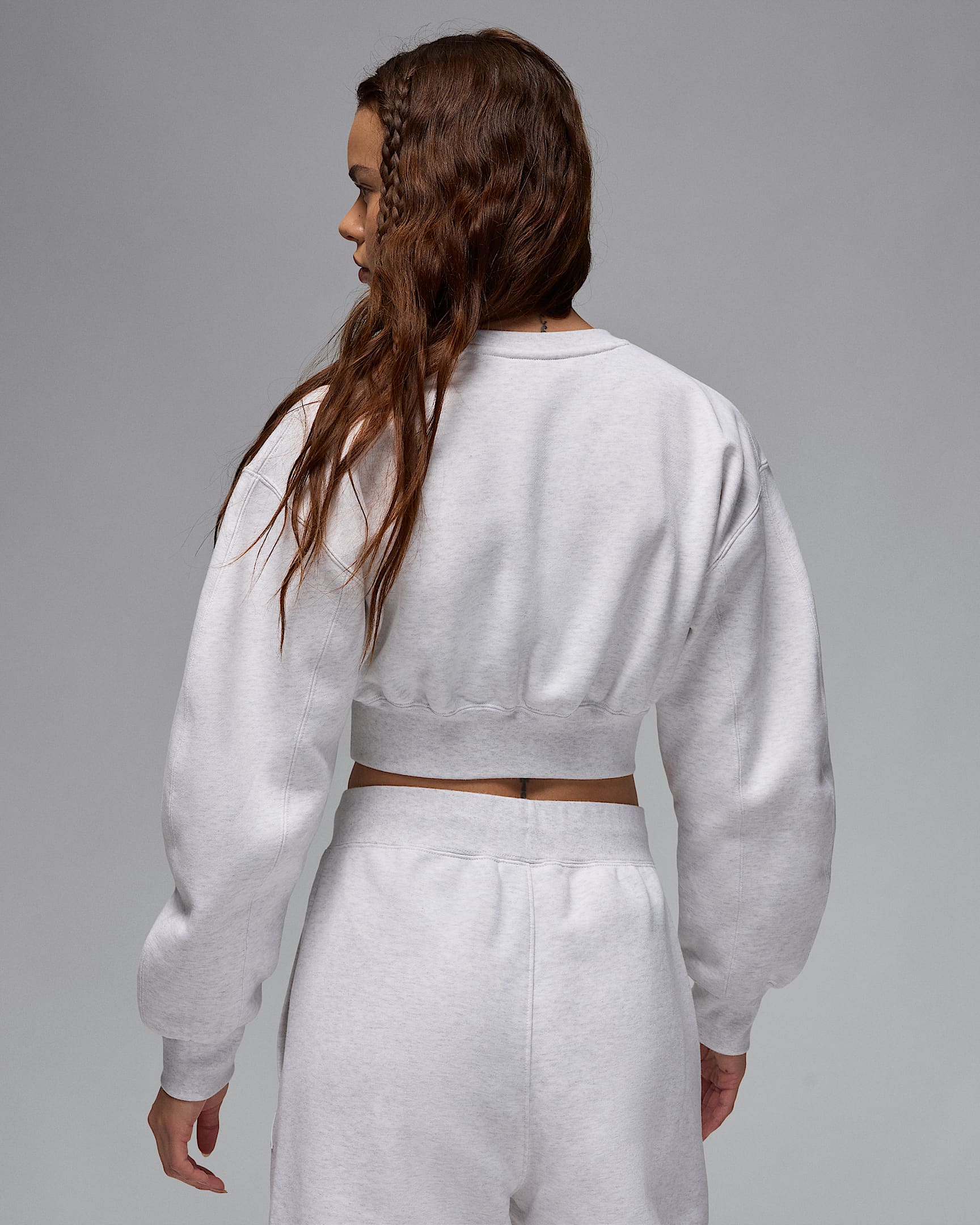 Image of Дамски Суитшърт NIKE W J FLT FLC NOV TOP 24 - Ballistic-sport