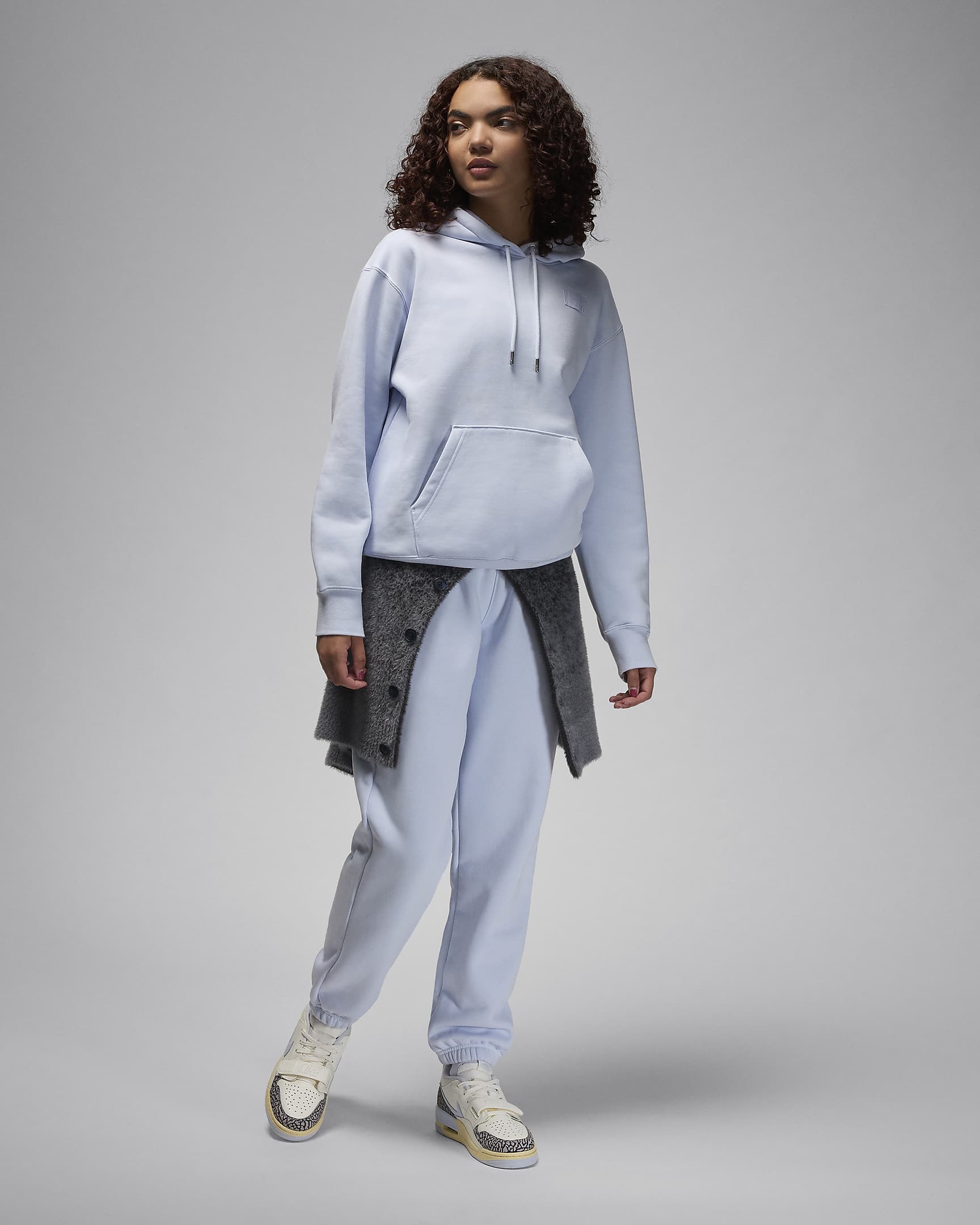 Image of Дамски Суитшърт NIKE W J FLT FLC PO  24 - Ballistic-sport