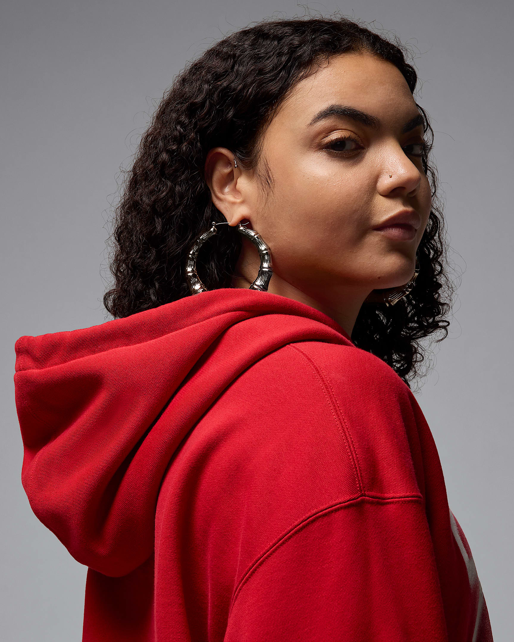 Image of Дамски Суитшърт NIKE W J FLT FLC PO GFX 40